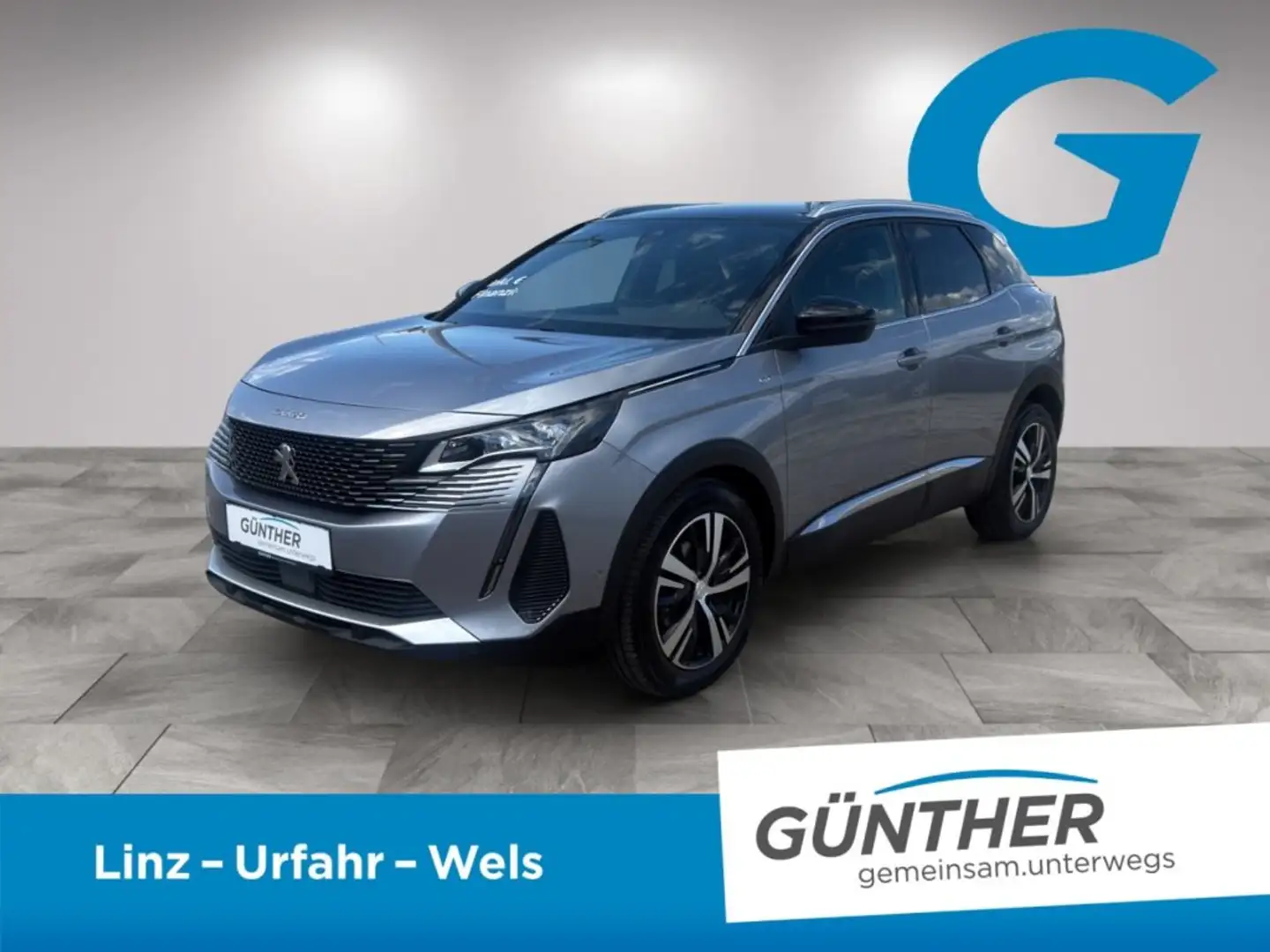 Peugeot 3008 1.2 PureTech 130 GT EAT8 Grau - 1