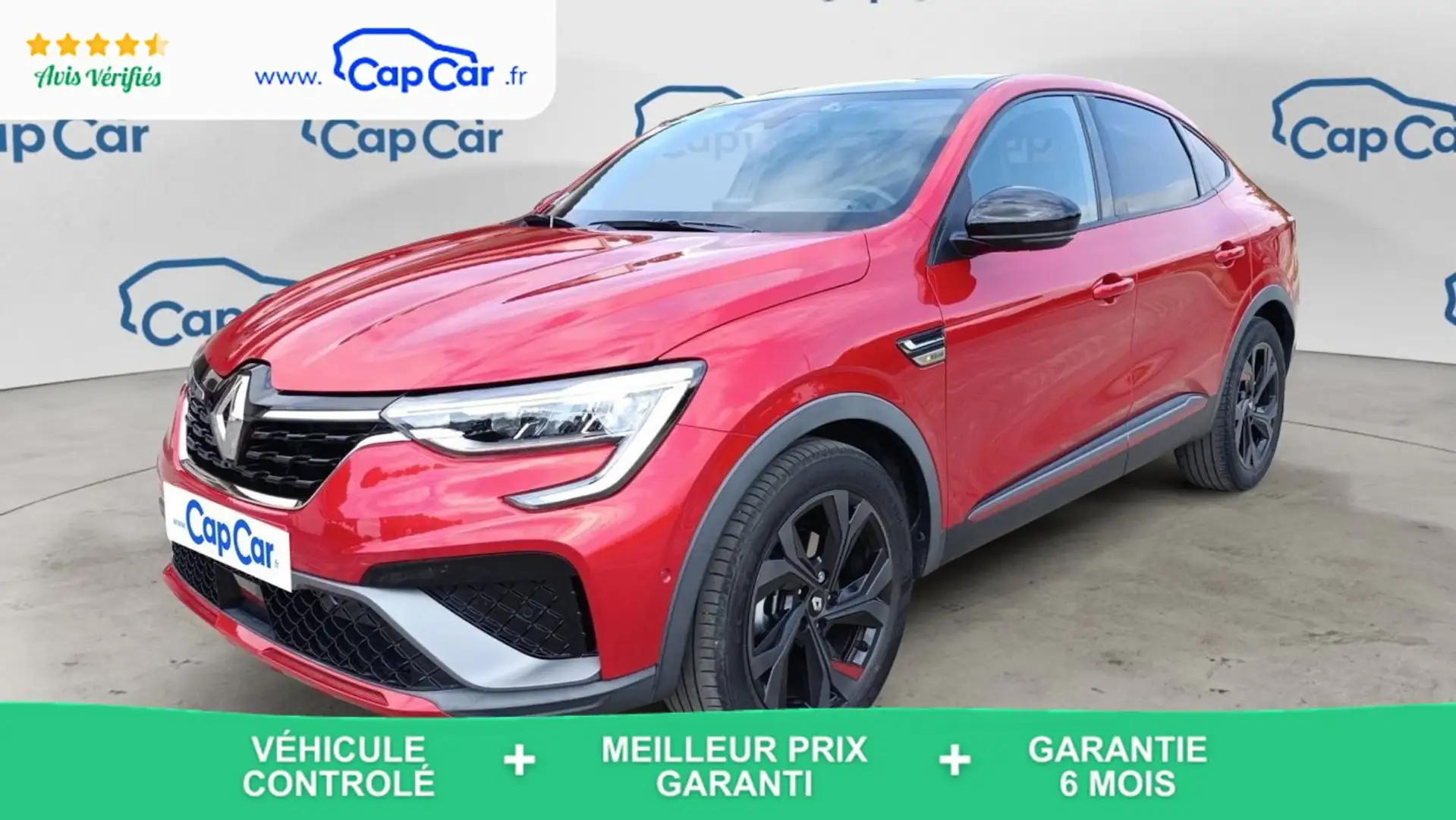 Renault Arkana I 1.6 E-Tech 145 EDC RS Line - Première main Autom Rouge - 1