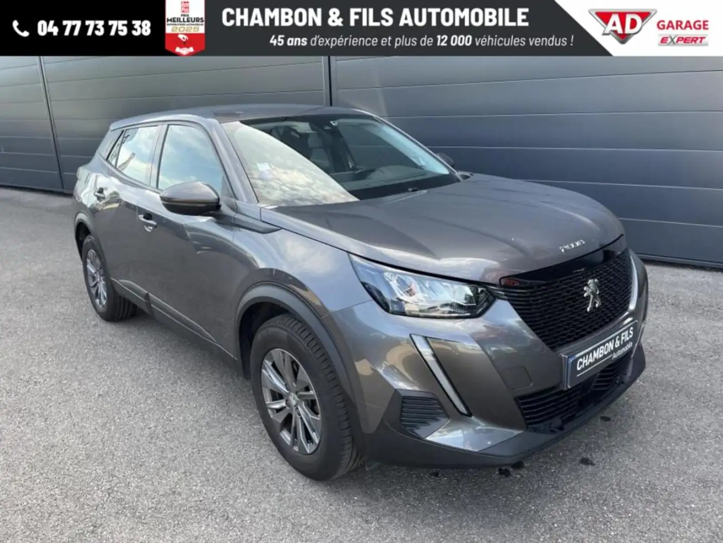 Peugeot 2008 PureTech 130 S&S BVM6 Active Gris - 1