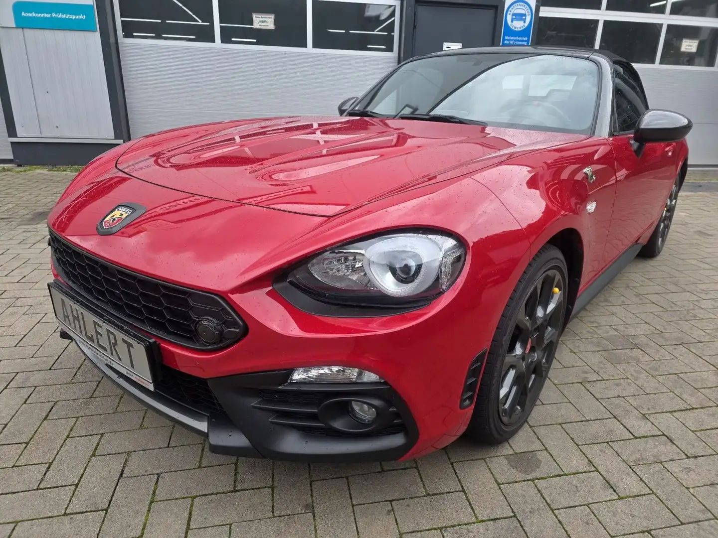 Abarth 124 Spider Leder uvm. Rouge - 1