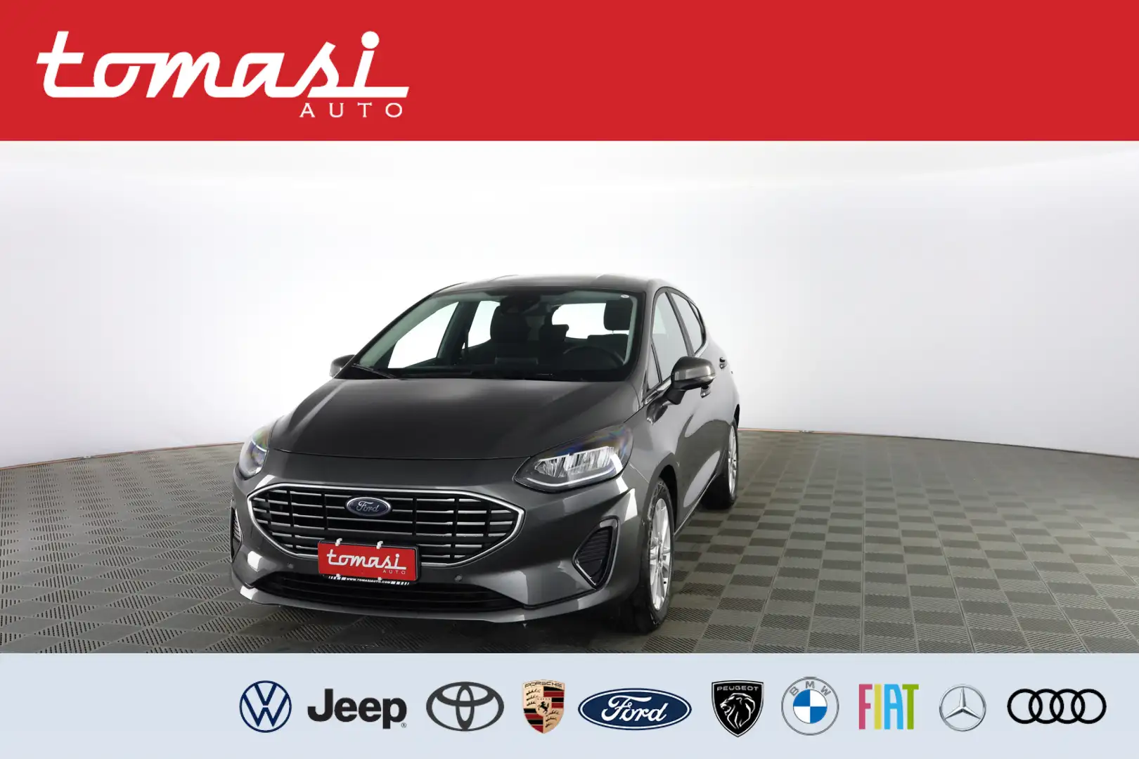 Ford Fiesta 1.1 75CV 5 porte Titanium Grigio - 1