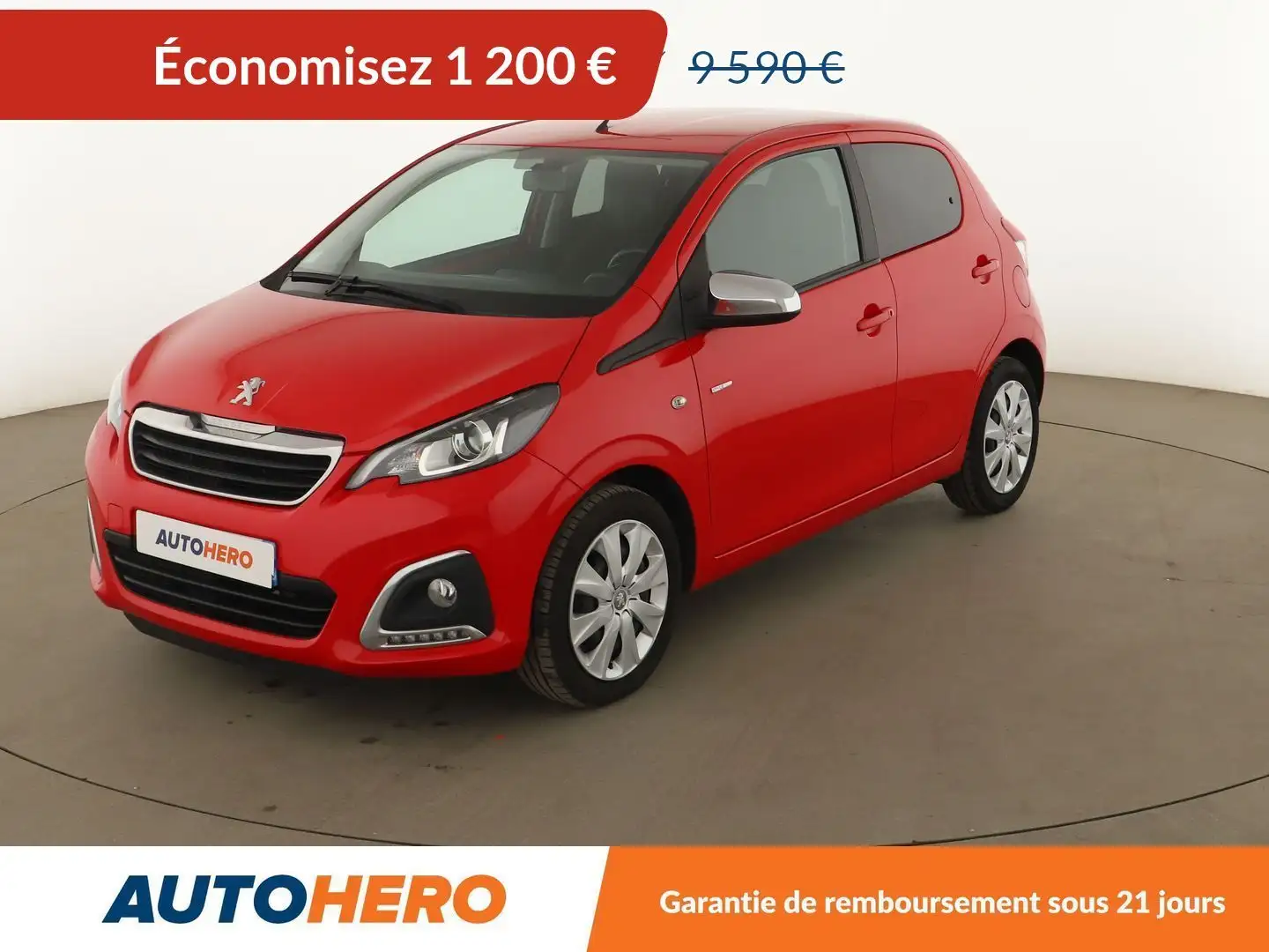 Peugeot 108 1.0 VTi Style Rouge - 1