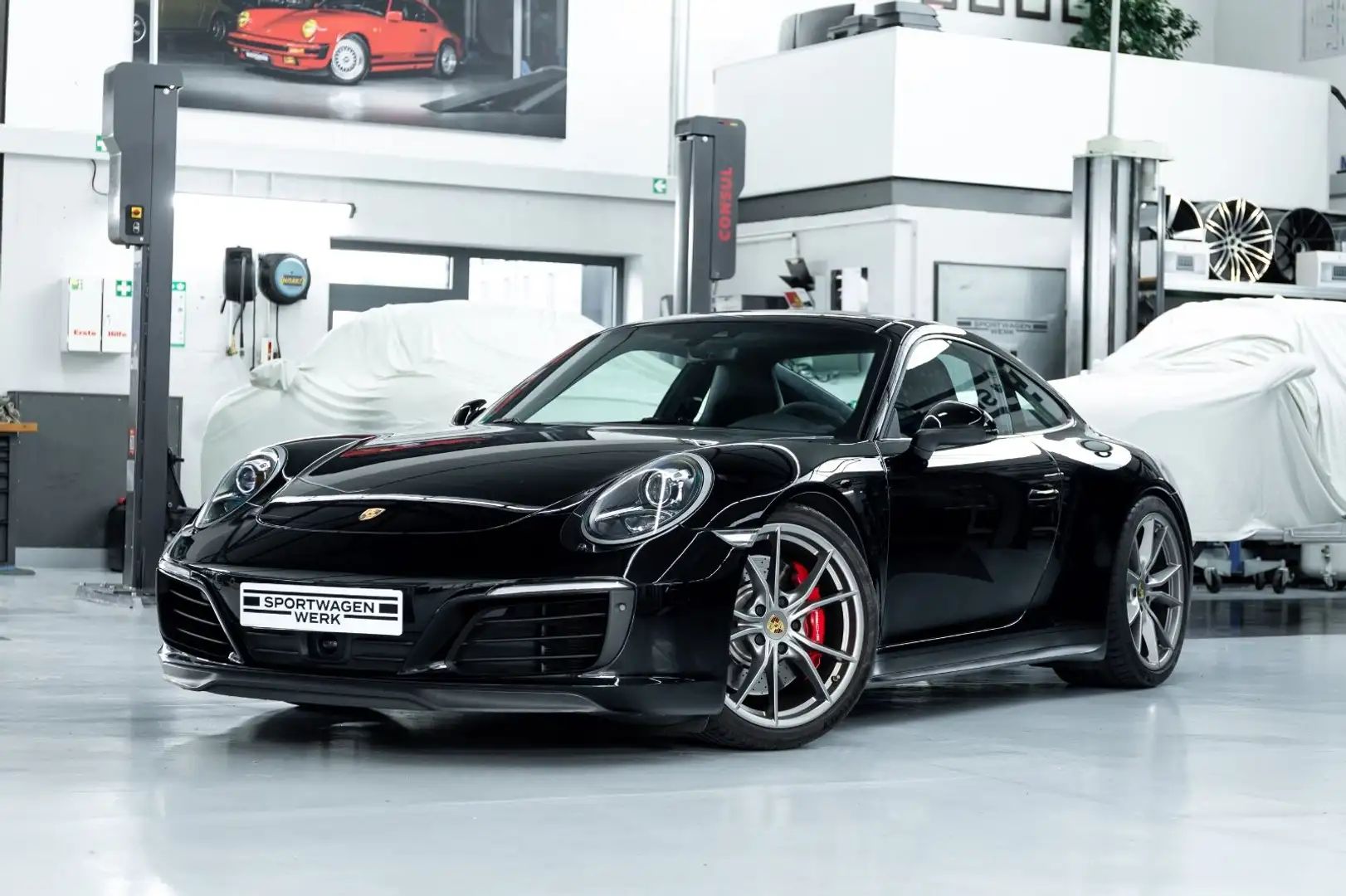 Porsche 991 I 911 Carrera 4 I PDLS I Bose I 18-Wege Schwarz - 1