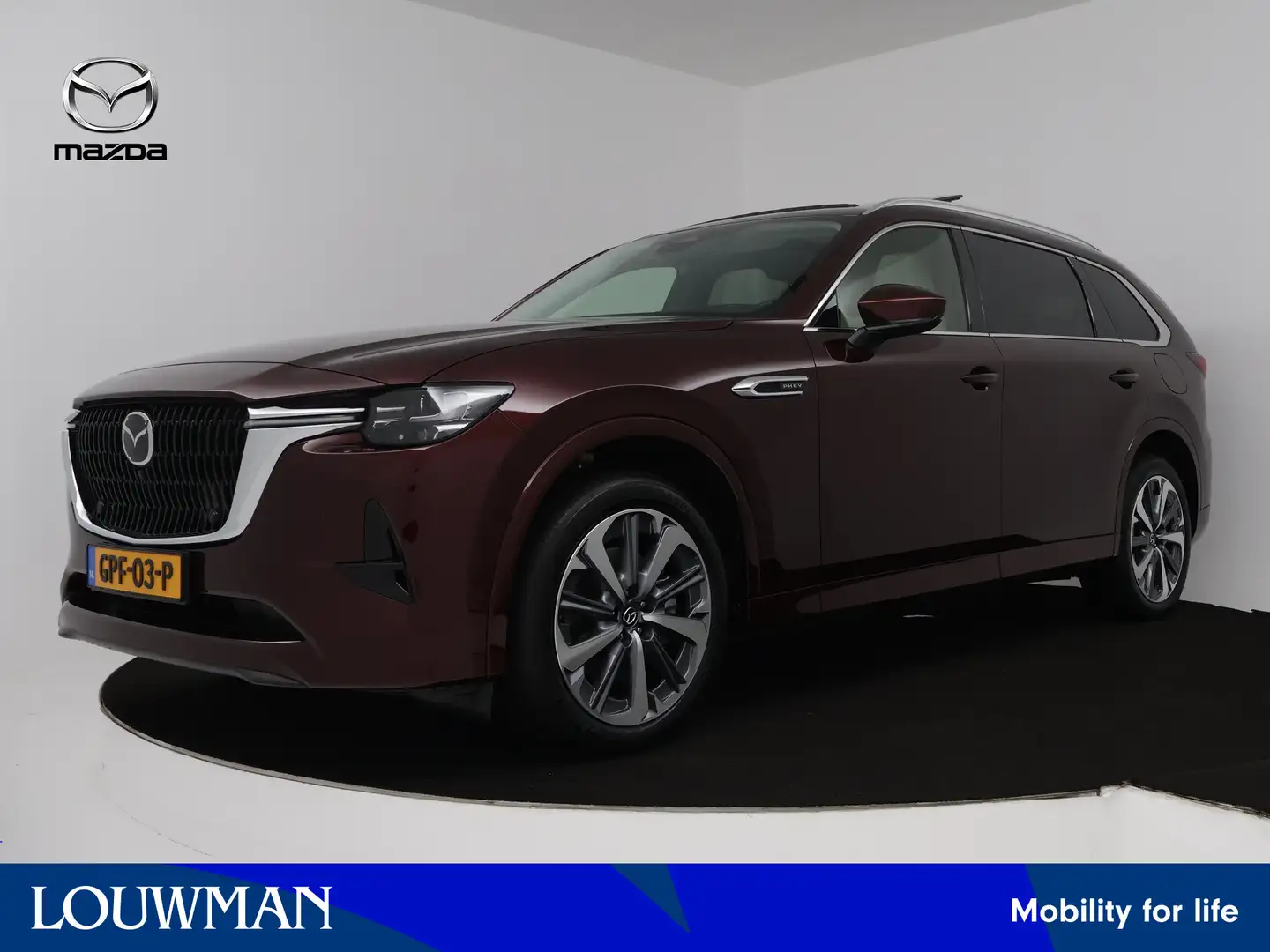 Mazda CX-80 2.5 e-SkyActiv PHEV Takumi Plus 6p. | *Demo* | Led Rot - 1