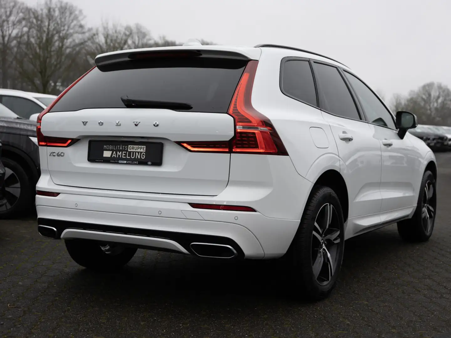 Volvo XC60 T6 AWD Recharge R Design Expression PANO Biały - 2