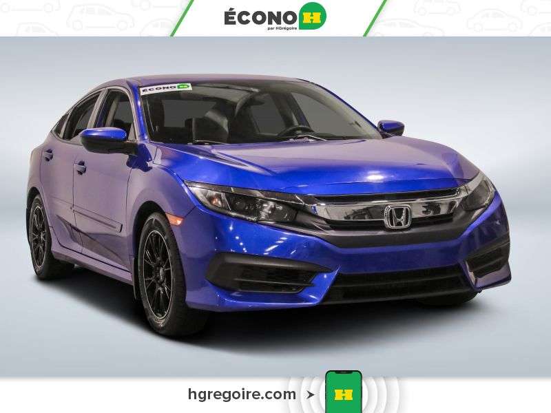 2016 Honda Civic LX AUTO GR ÉLEC A/C BLUETOOTH CAMÉRA