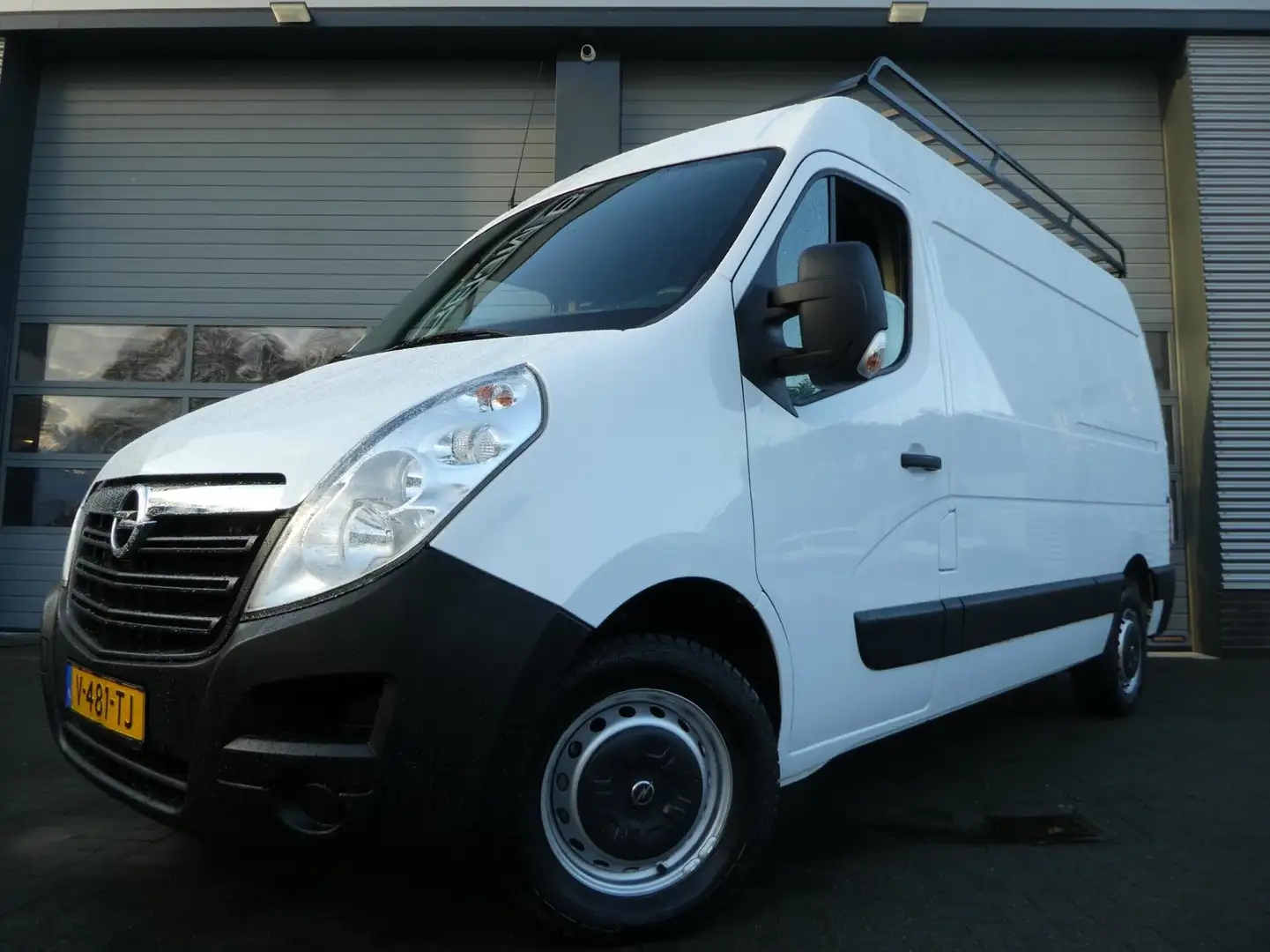Opel Movano 2.3 CDTI 145pk L2H2 Airco. Trekhaak, Imperiaal, 3- Blanc - 2