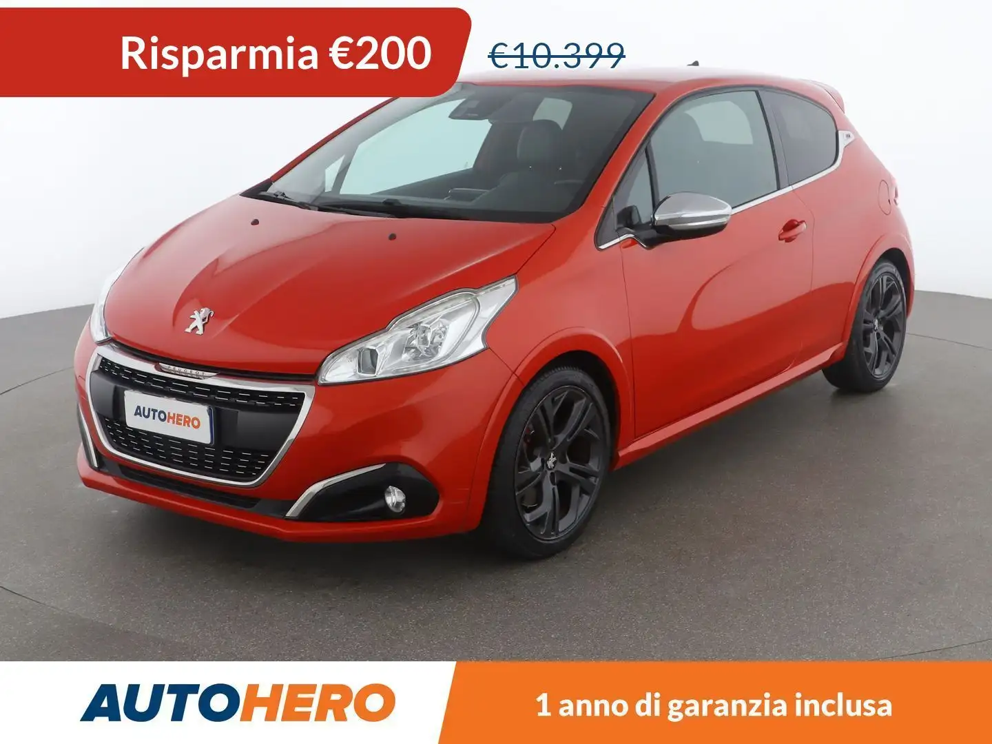 Peugeot 208 1.6 THP GTi 208 CV Arancione - 1