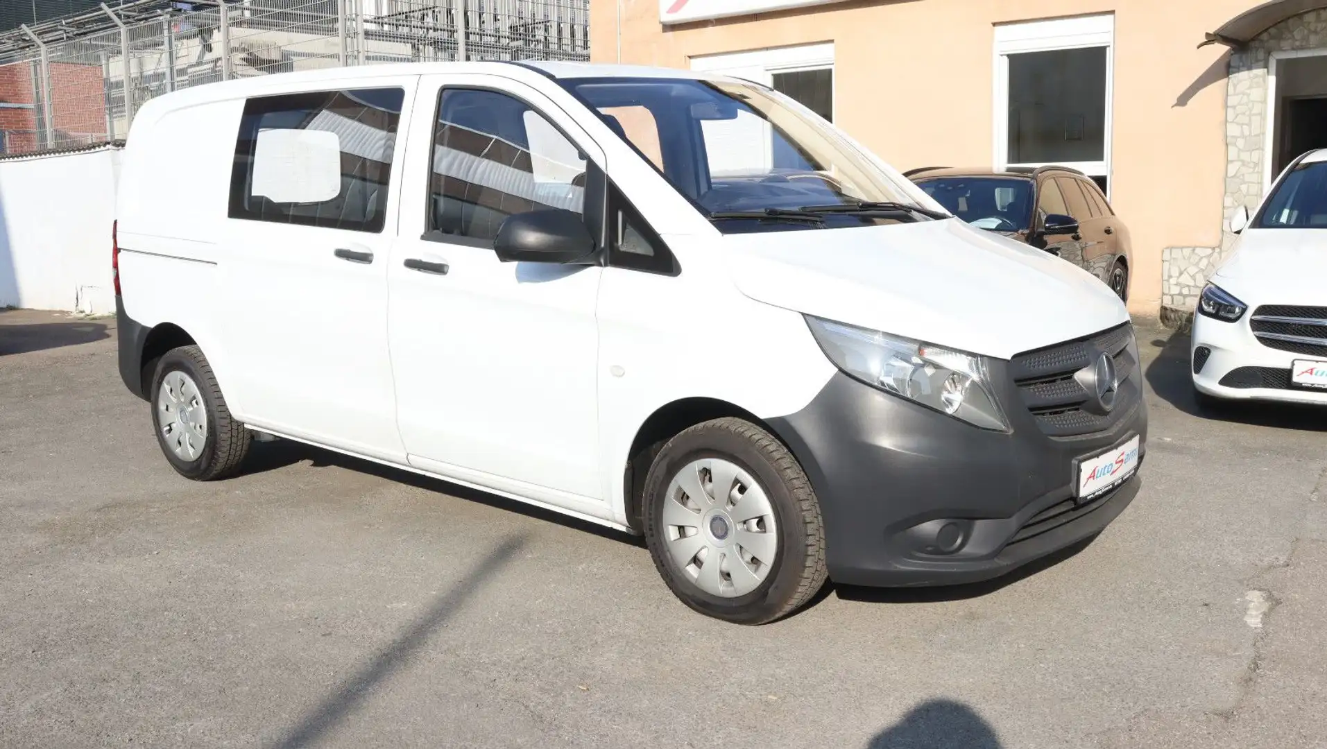 Mercedes-Benz Vito 1,6 CDI Mixto 109/110/111/114 FWD 1.HAND AHK Blanc - 1