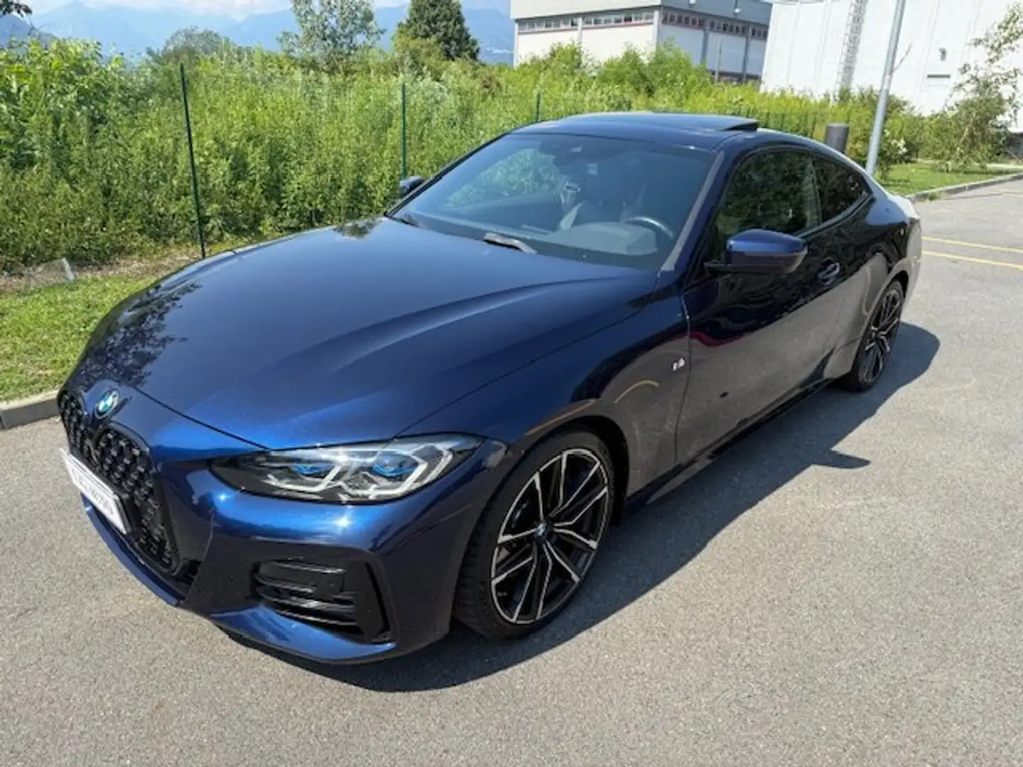 BMW 420 Coupe Coupe mhev 48V xdrive Msport *TETTO * Blu/Azzurro - 2
