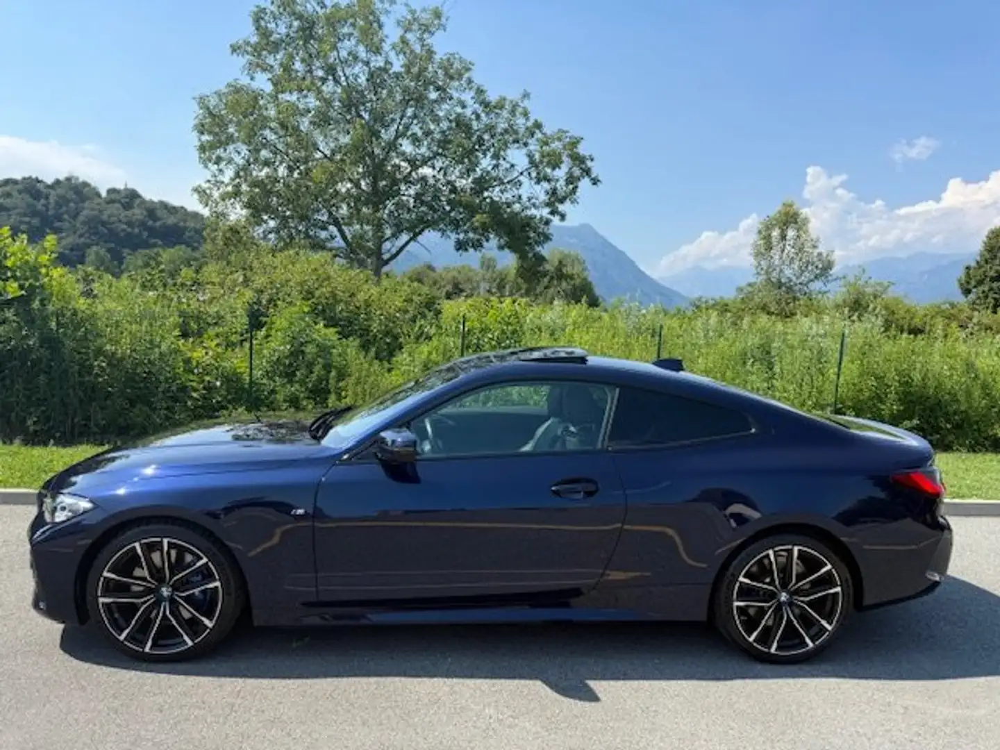 BMW 420 Coupe Coupe mhev 48V xdrive Msport *TETTO * Blu/Azzurro - 1
