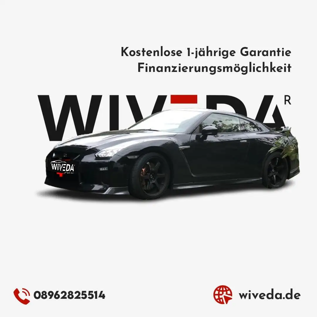 Nissan GT-R Track Edition Aut. LEDER~NAVI~1-HAND Negro - 1