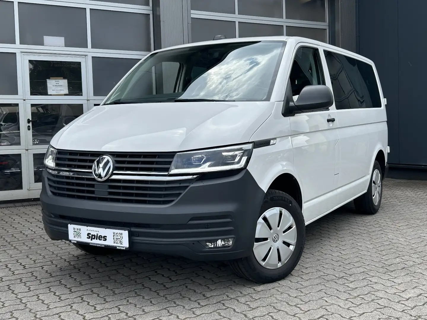 Volkswagen T6 Kombi Auomatik AHK Shz PDC Standhzg Blanc - 2