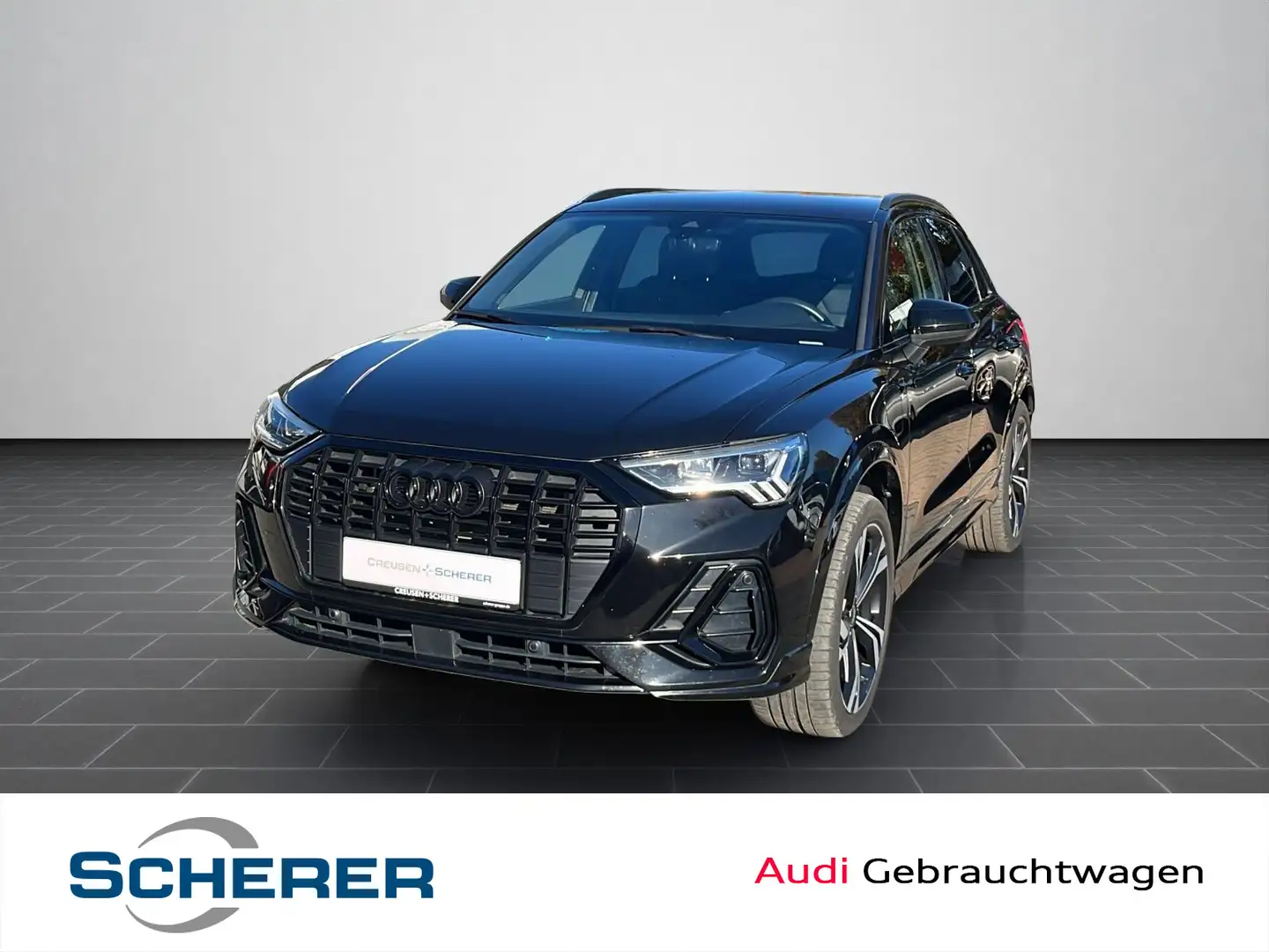 Audi Q3 45 TFSIe S line S tronic NAVI SHZ LED Noir - 1