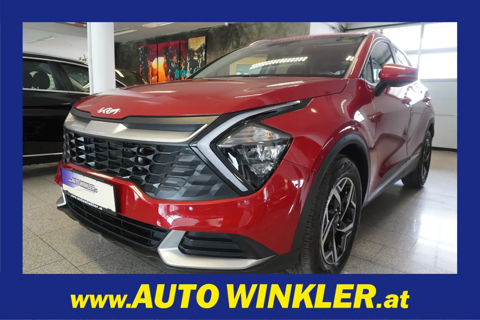 Kia Sportage Kia Sportage 1.6CRDI Business Aut. LED/Navi/Kamera Rot - 1
