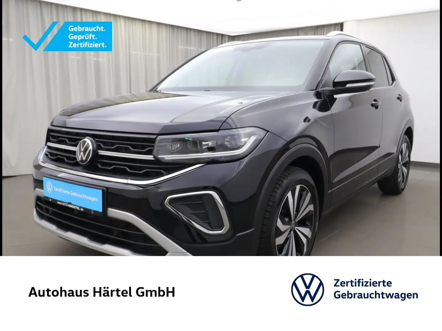 Volkswagen T-Cross STYLE 1.0 TSI DSG (+ACC-RADAR+NAVI) LED Nero - 1