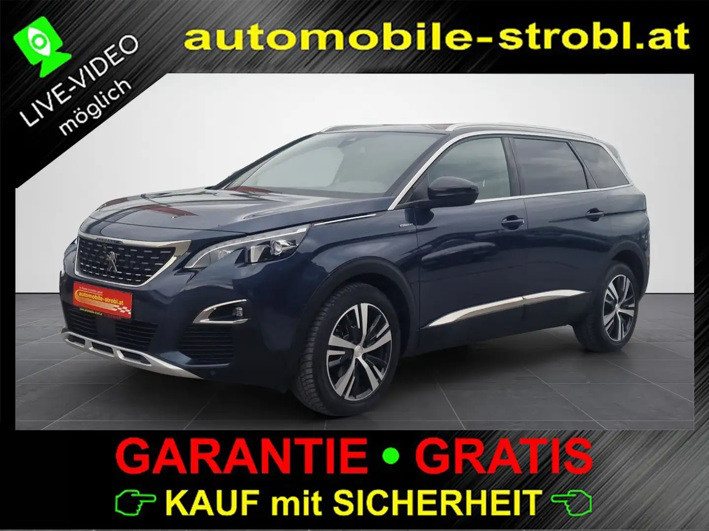 Peugeot 5008 PureTech 130 GT Line LED ACC GARANTIE Blau - 2