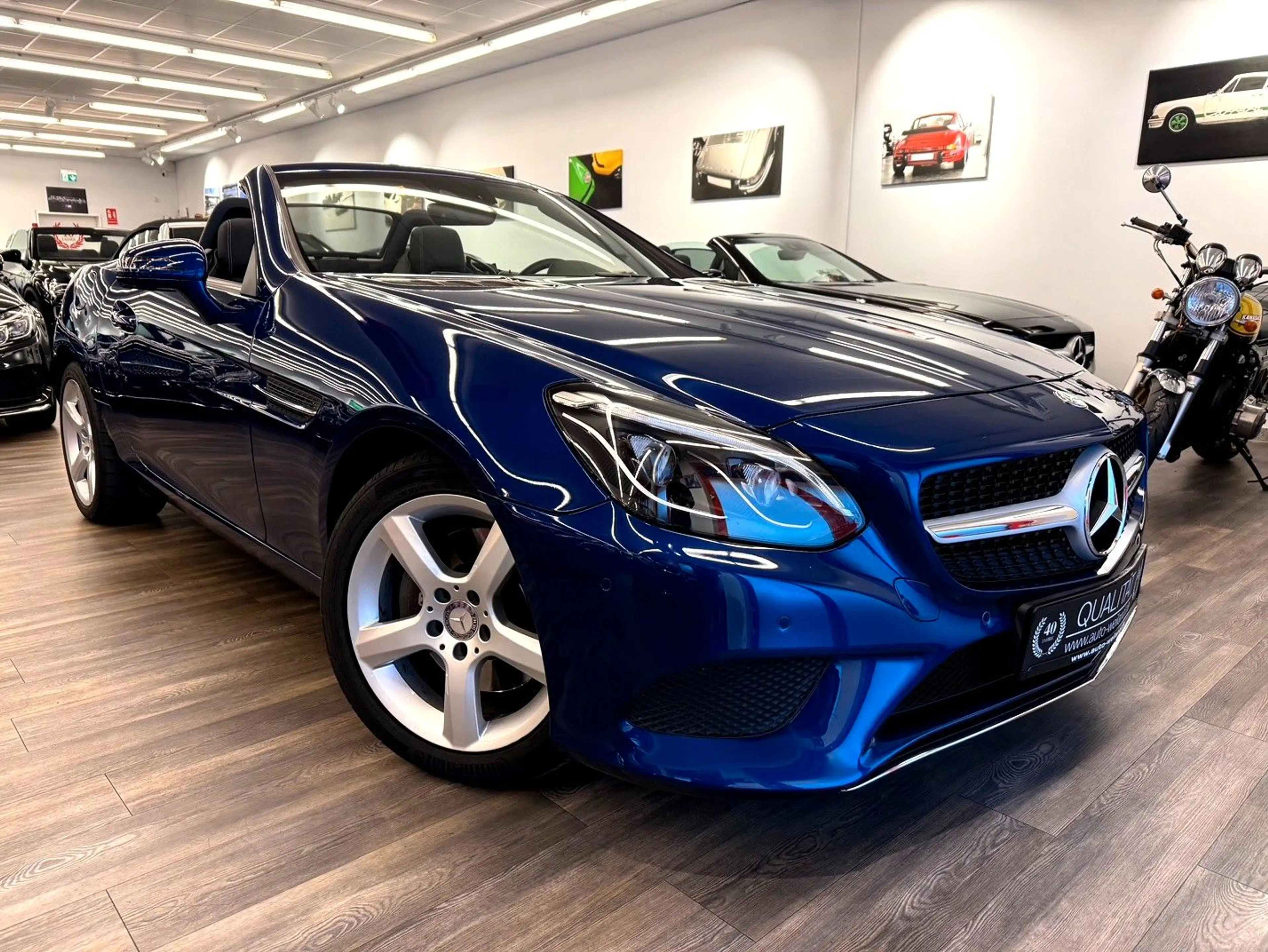 Mercedes-Benz SLC 200 Roadster Leder Klima Autom LED Airscarf — photo 5