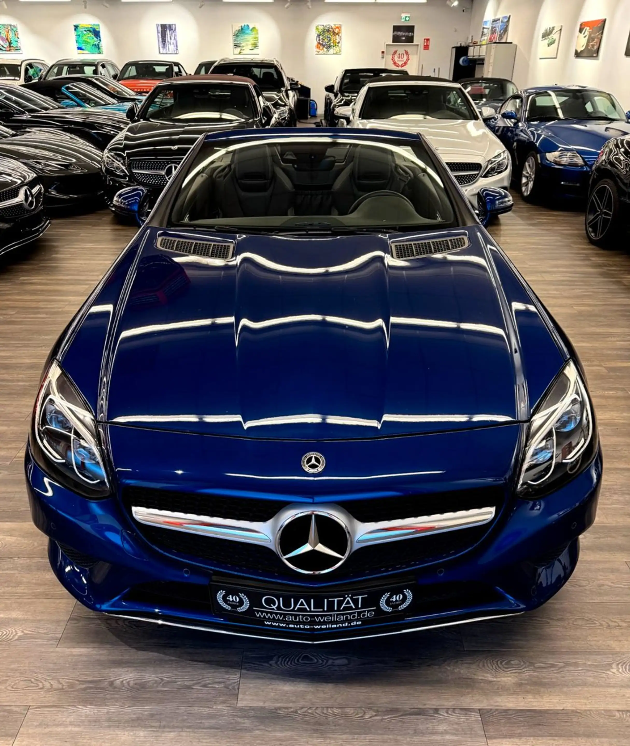 Mercedes-Benz SLC 200 Roadster Leder Klima Autom LED Airscarf — photo 8