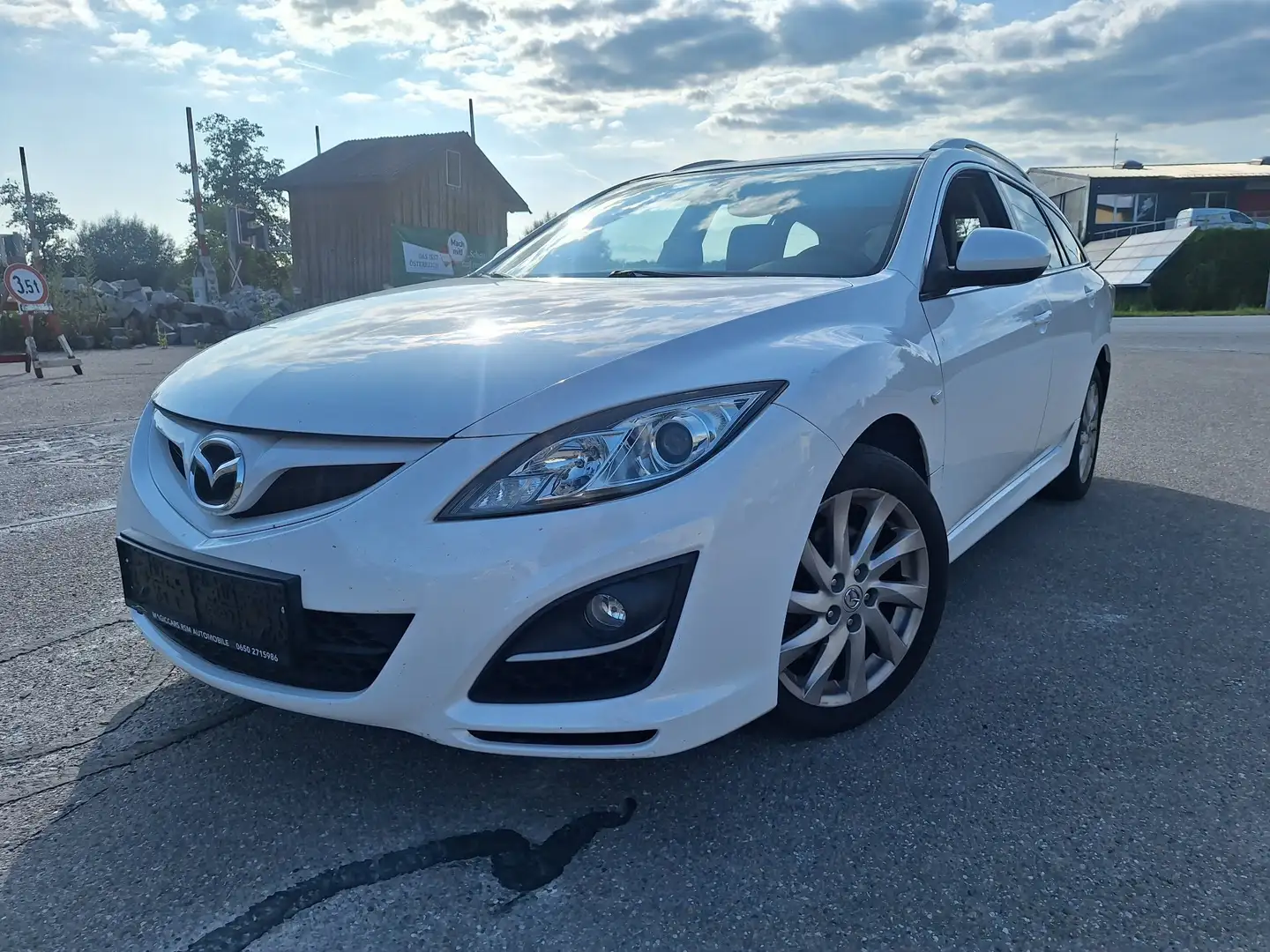 Mazda 6 Sport Combi CD129 Mirai Weiß - 1