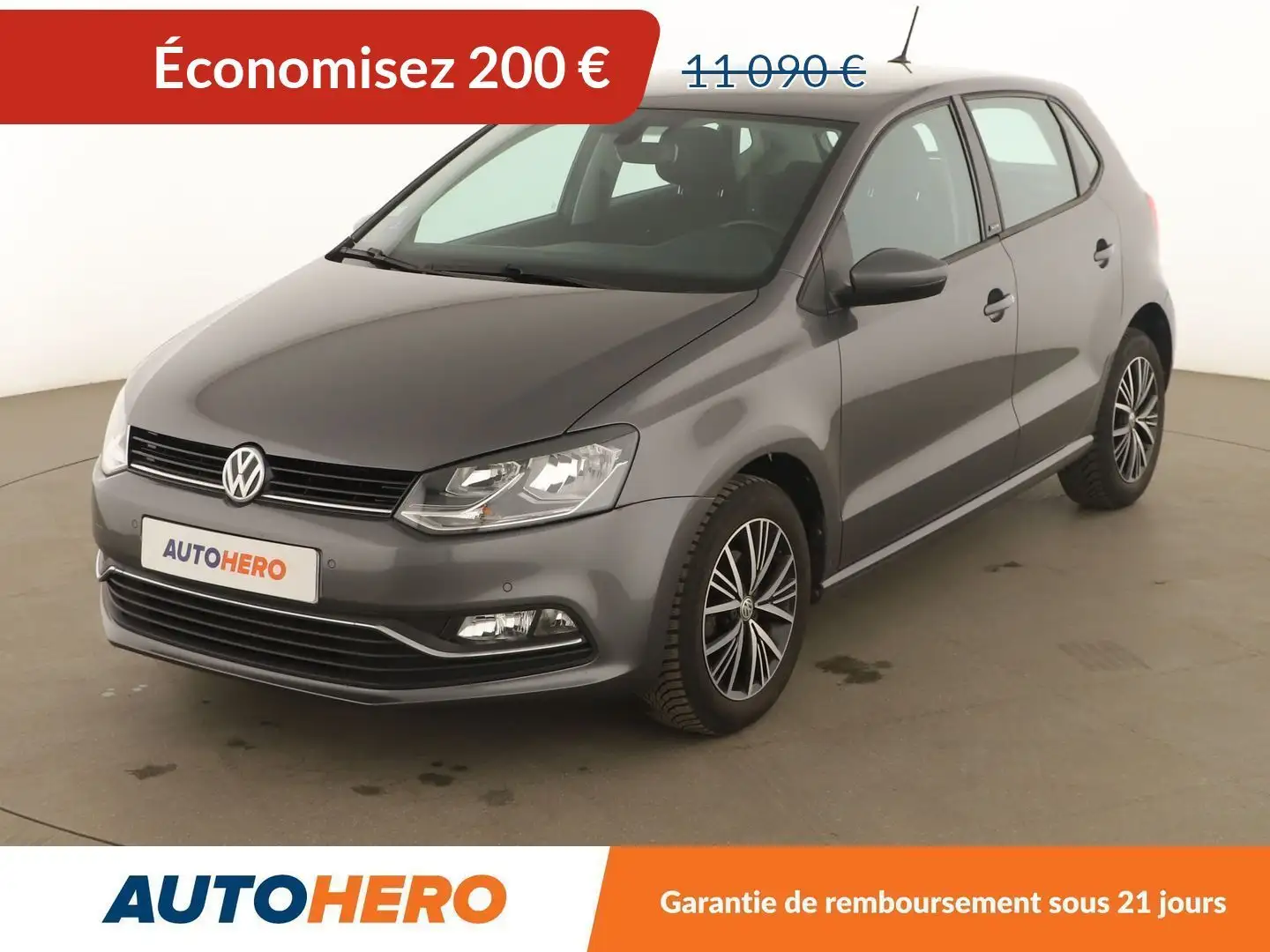 Volkswagen Polo 1.2 TSI BlueMotion Tech Allstar Gris - 1