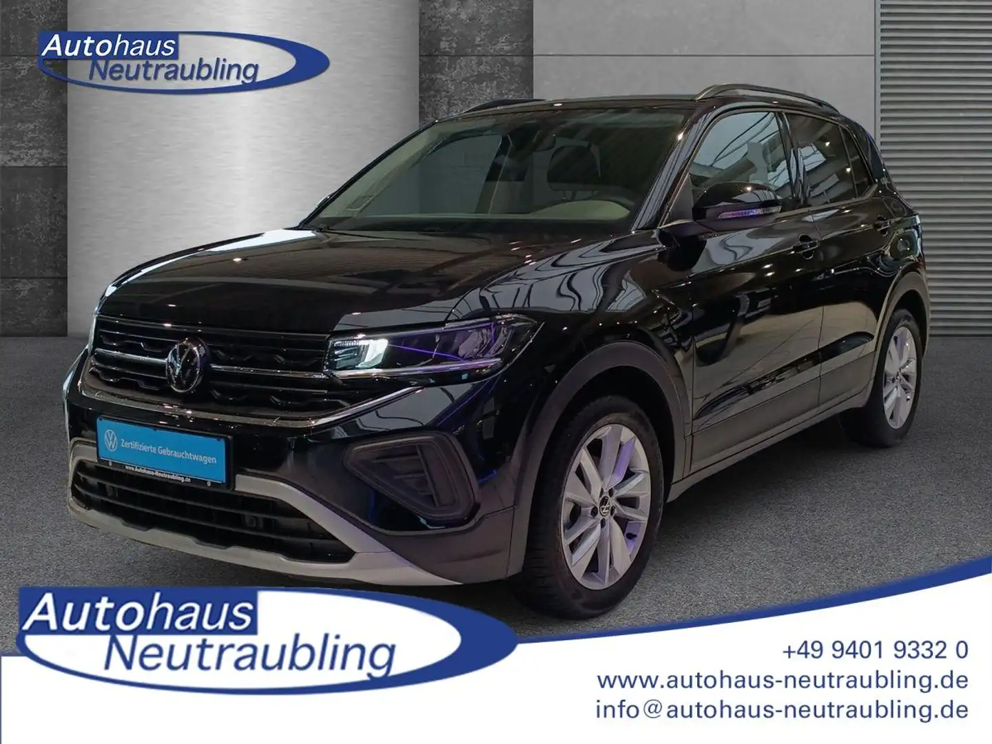 Volkswagen T-Cross 1.0 TSI "GOAL" 95 PS +NAVI+PDC+SHZ+ Schwarz - 1