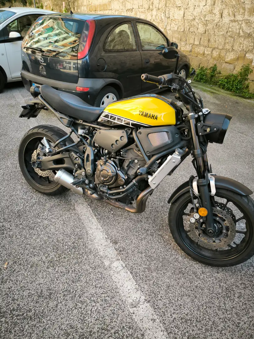 Yamaha XSR 700 60th anniversary Жовтий - 2