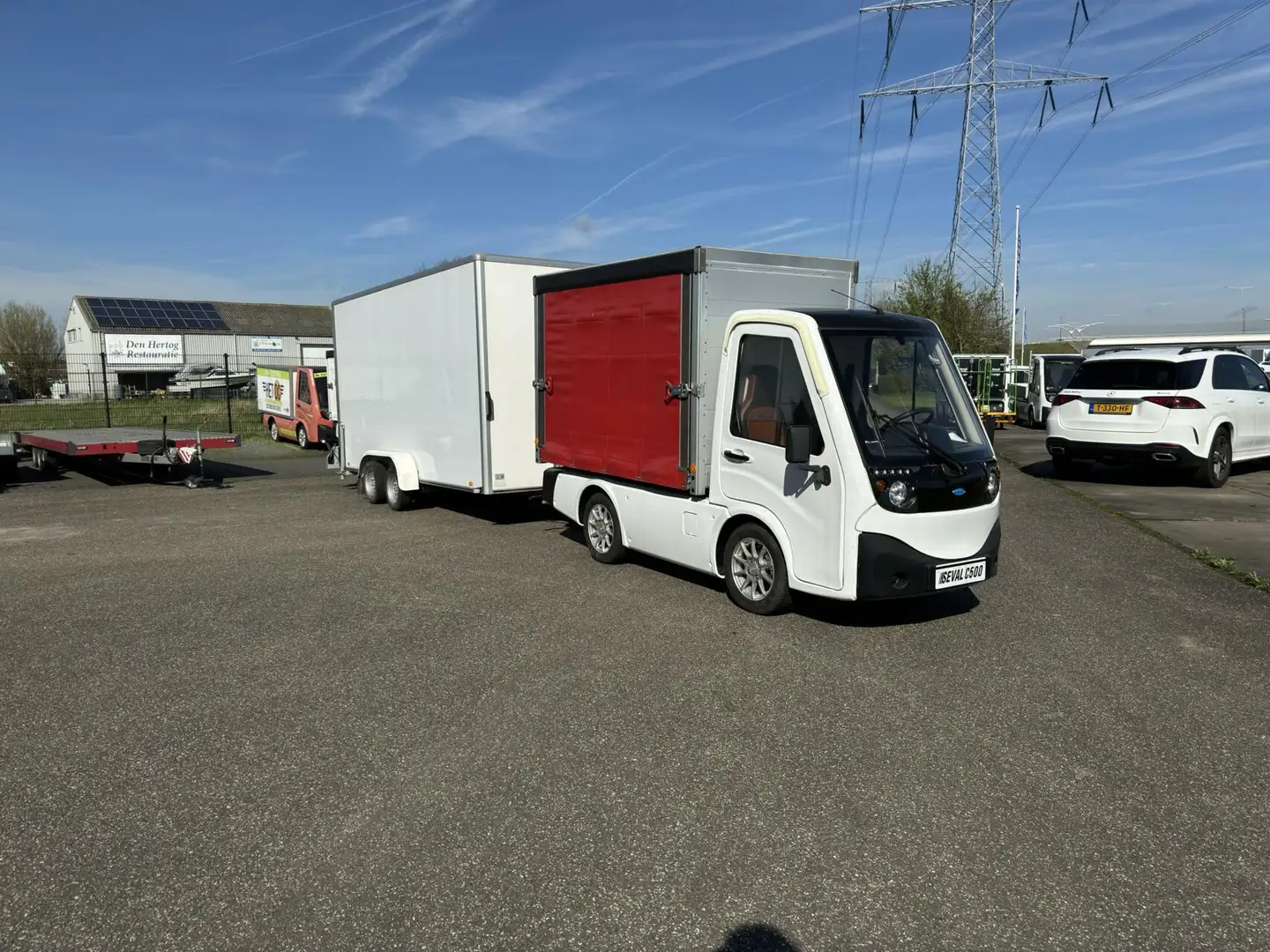 Cenntro C500 | Electric | T-kenteken | Wiptrailer Combinat Weiß - 2