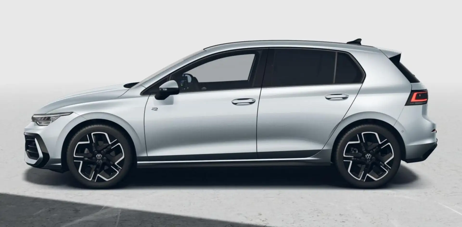 Volkswagen Golf 8 2.0 TDI 150 DSG R-Line Matrix AHK Keyl 110 kW... Silber - 1