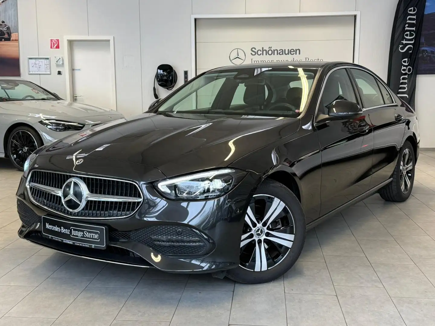 Mercedes-Benz C 180 Avantgarde MEMORY+KAMERA+TOTW+CARPLAY+LED Grau - 1