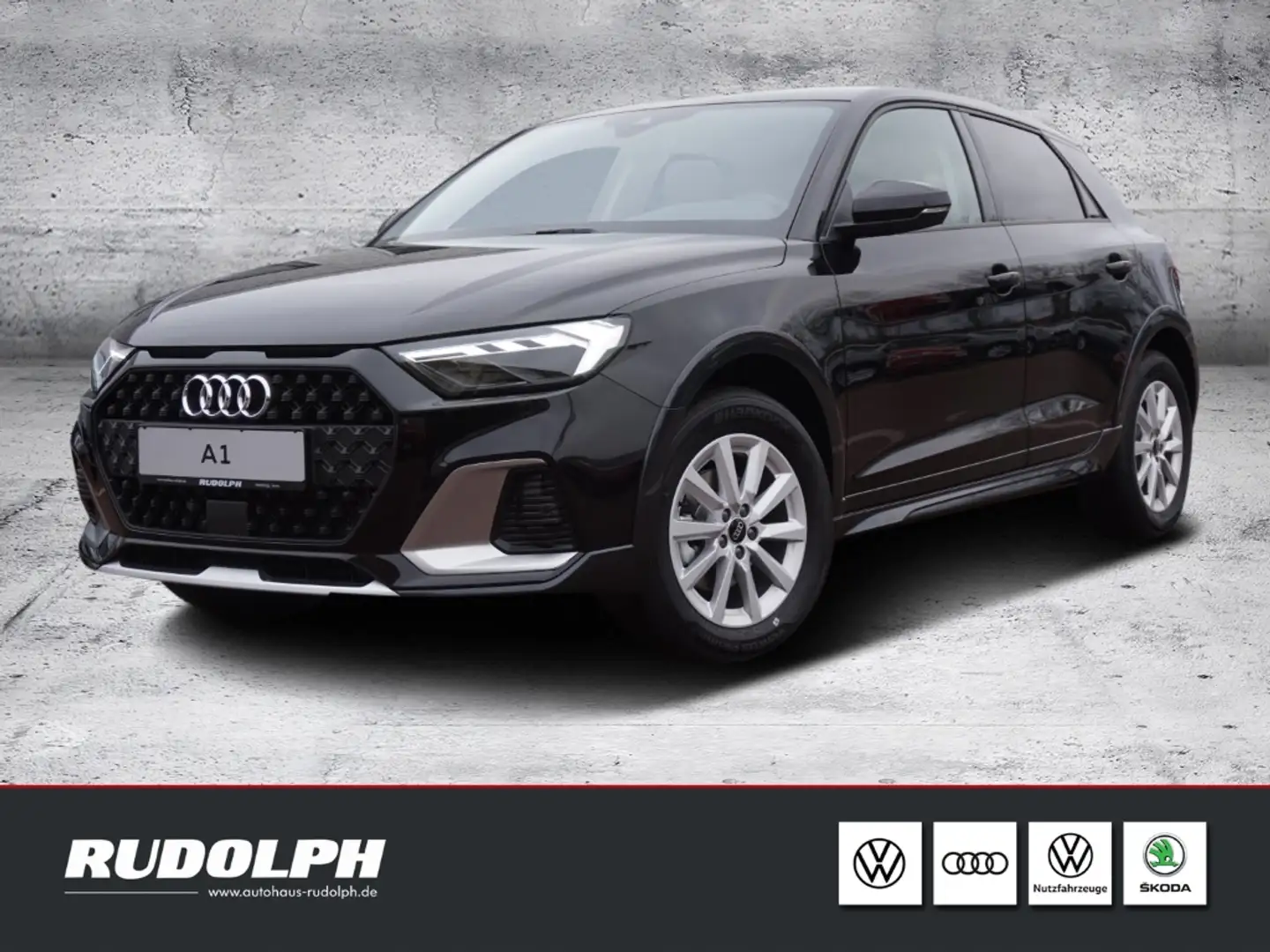 Audi A1 allstreet 116 PS S tronic LED NAVI GRA SHZG EPH Schwarz - 2