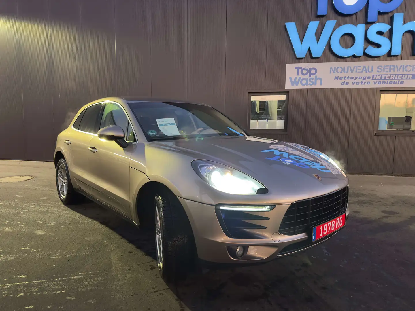 Porsche Macan S Goud - 2