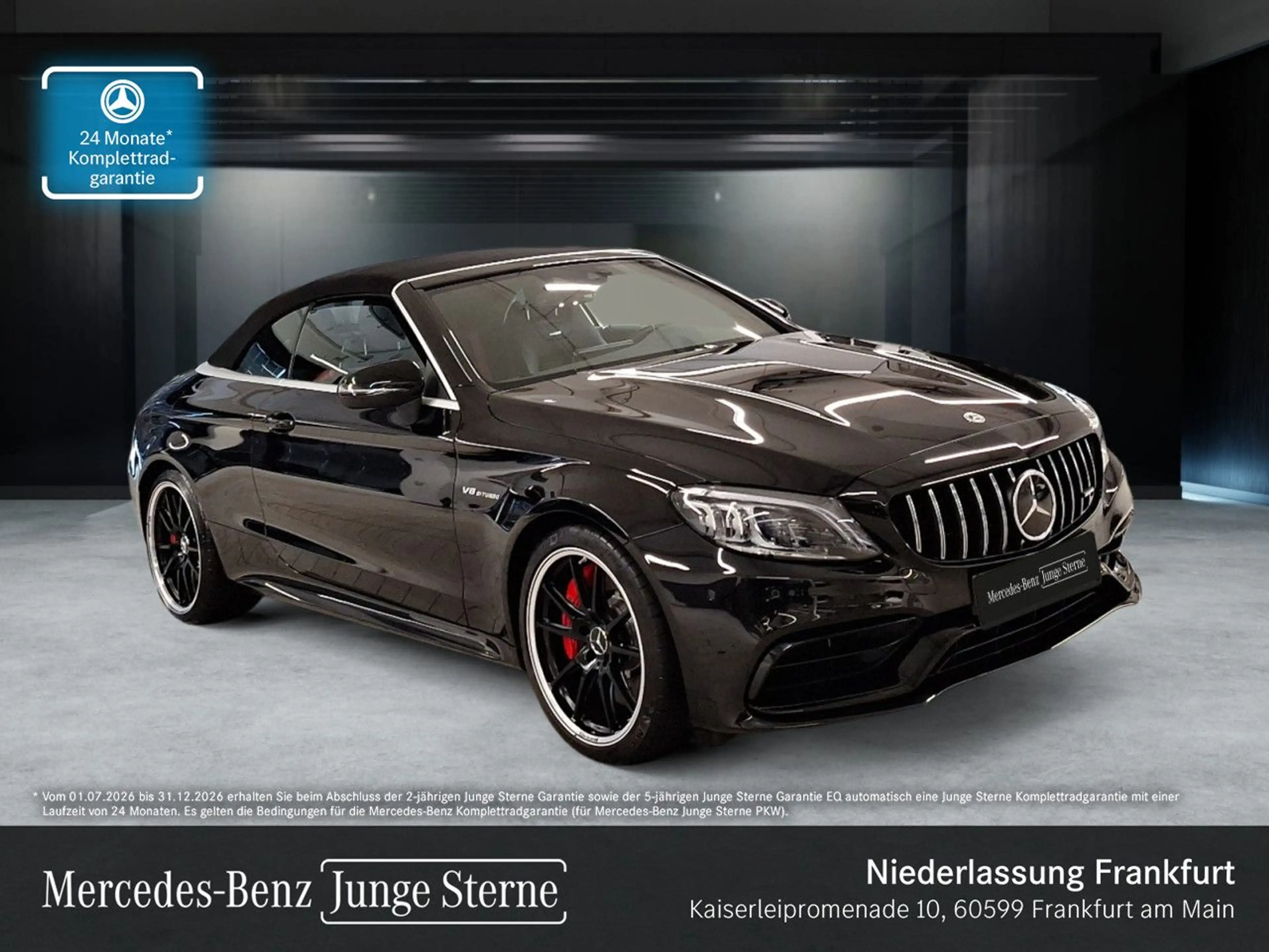 Mercedes-Benz C 63 AMG C 63 S Cabrio NIGHT+DRIVERS+MULTIBEAM+FAHRASS+9G