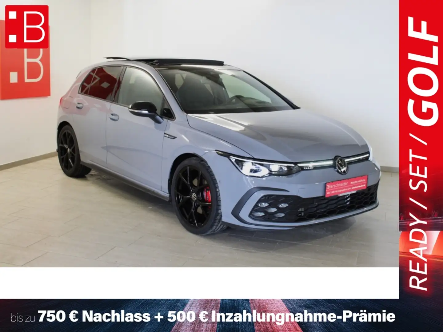 Volkswagen Golf 8 2.0 TDI DSG GTD Black Style 19 AHK MATRIX H/K Hu Grau - 1