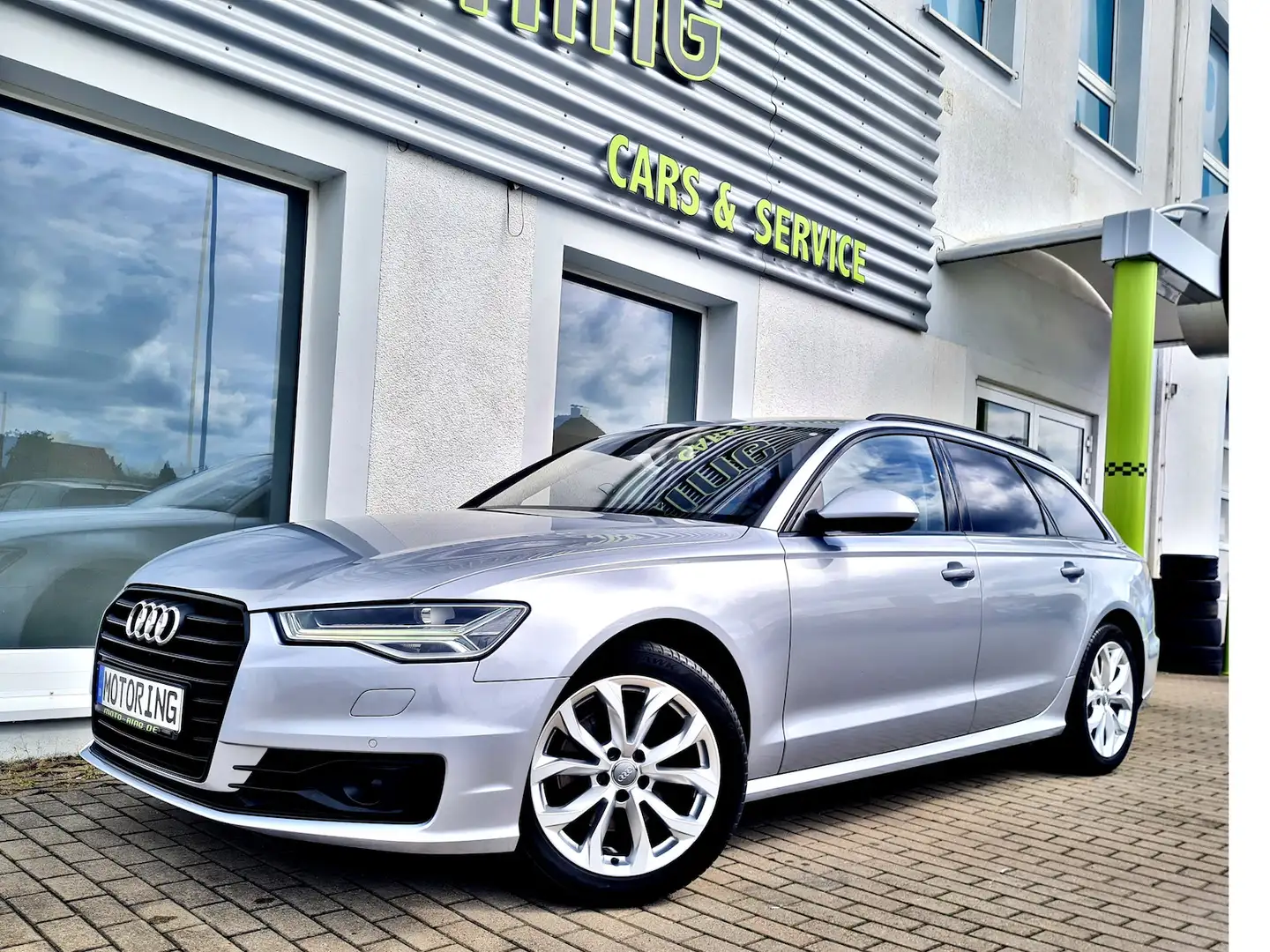 Audi A6 Avant 2.0 TDI ultra LED Matrix Standheizung Leder Argent - 1