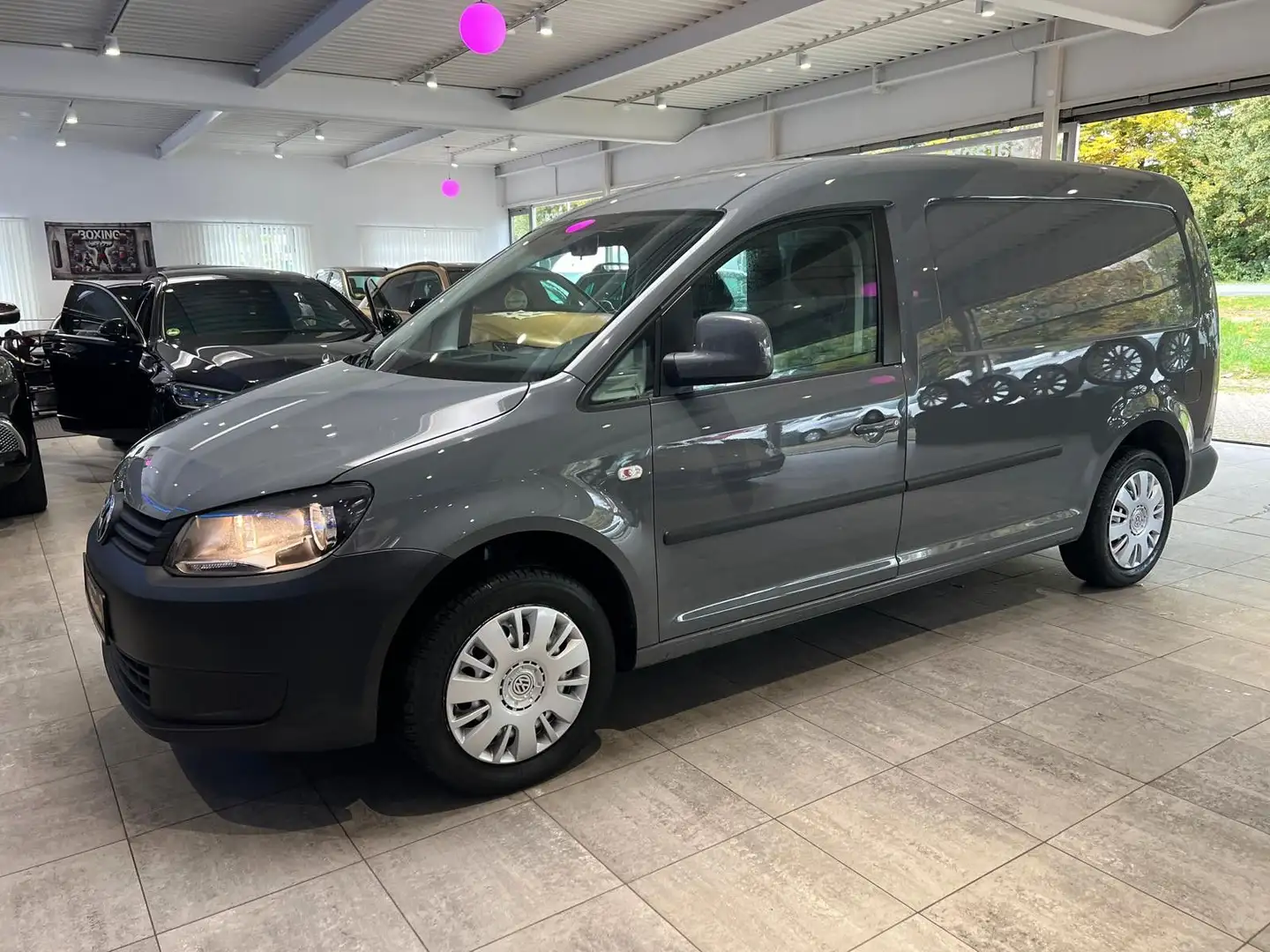 Volkswagen Caddy 2,0 TDI Maxi Lang*Garantie*1.Hand* Grau - 2