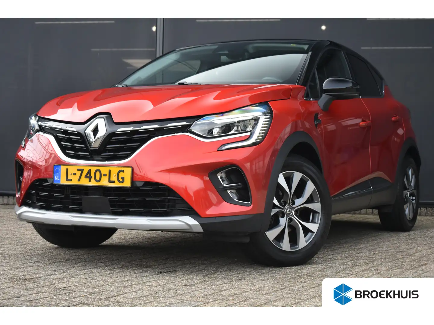 Renault Captur 1.0 TCe 100 Intens | Airco (automatisch) | Cruise Rouge - 1