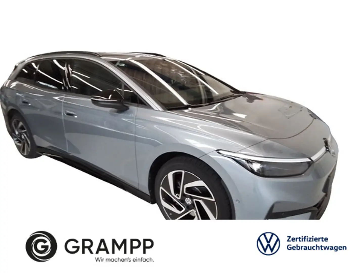 Volkswagen ID.7 Tourer Pro +CCS+WÄRMEPUMPE+AHK+MATRIX+360°+ Blau - 1