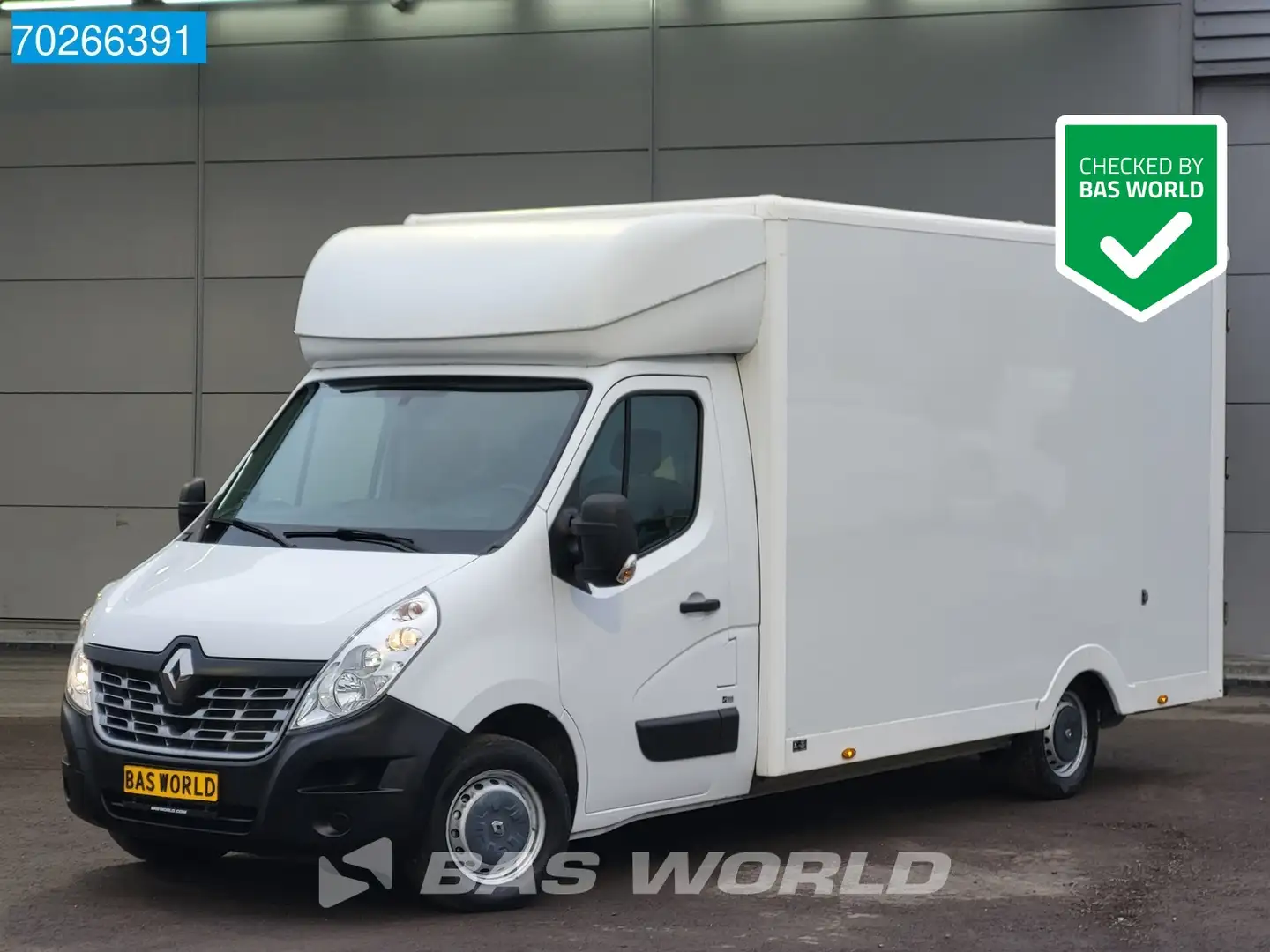 Renault Master 130PK Bakwagen Airco Cruise Meubelbak Plancher Ver Wit - 1