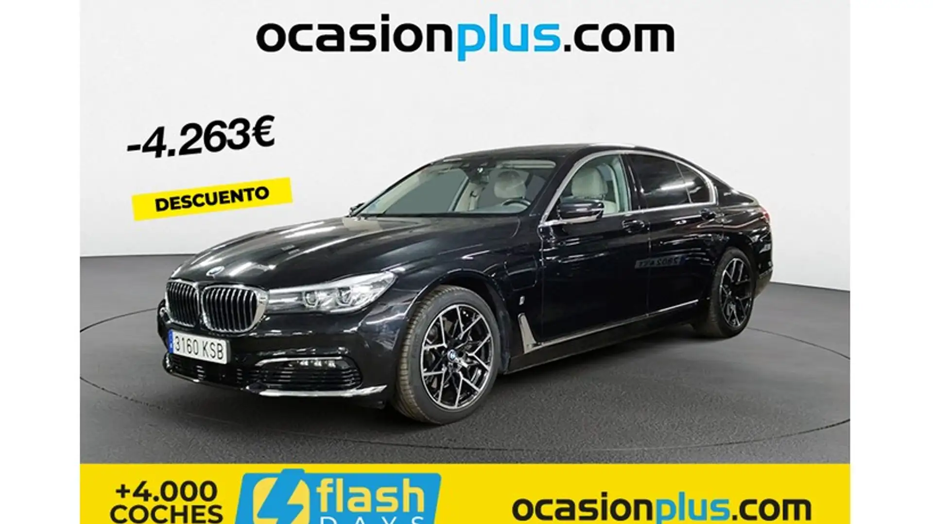 BMW 740 740e iPerformance Negro - 1