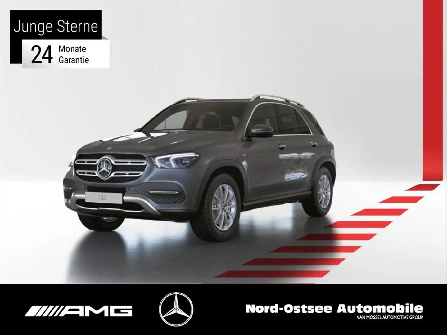 Mercedes-Benz GLE 350 de 4M  AHK 360° KAMERA MULTI LED DAB 9G Gris - 1