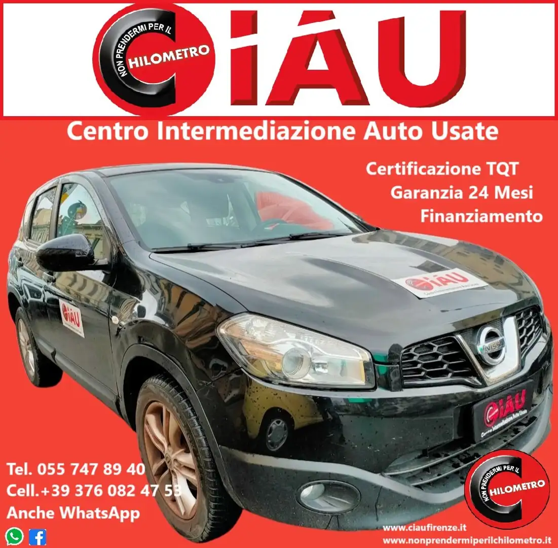 Nissan Qashqai Qashqai 1.5 dci Acenta Neopatentati Negro - 1