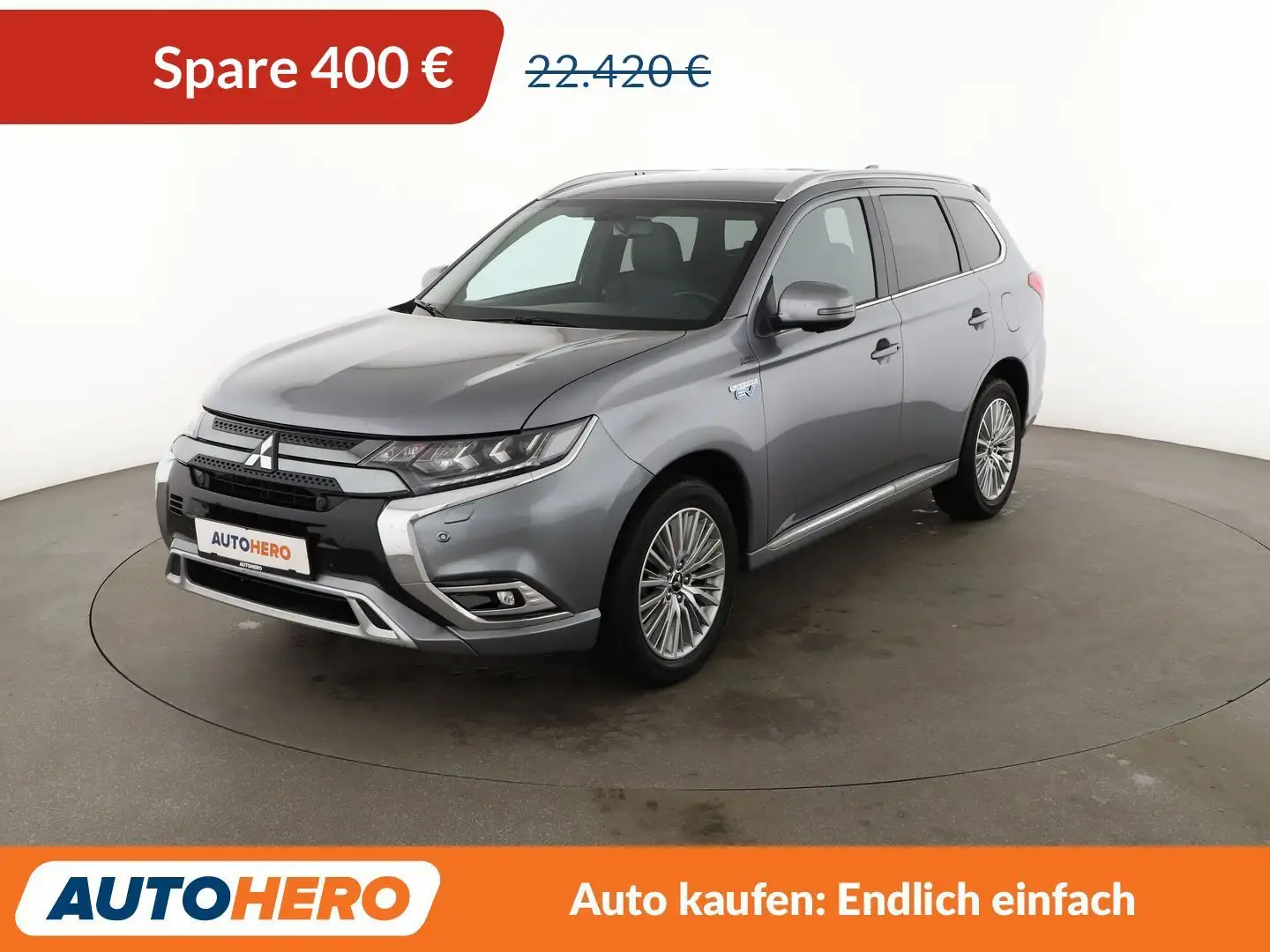 Mitsubishi Outlander PHEV Intro Edition 4WD *NAVI*TEMPO*PDC*AHK* Grau - 1