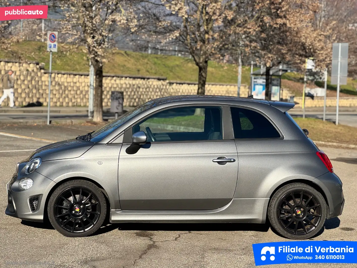 Abarth 595 1.4 Turbo T-Jet 165 CV Turismo Gris - 2