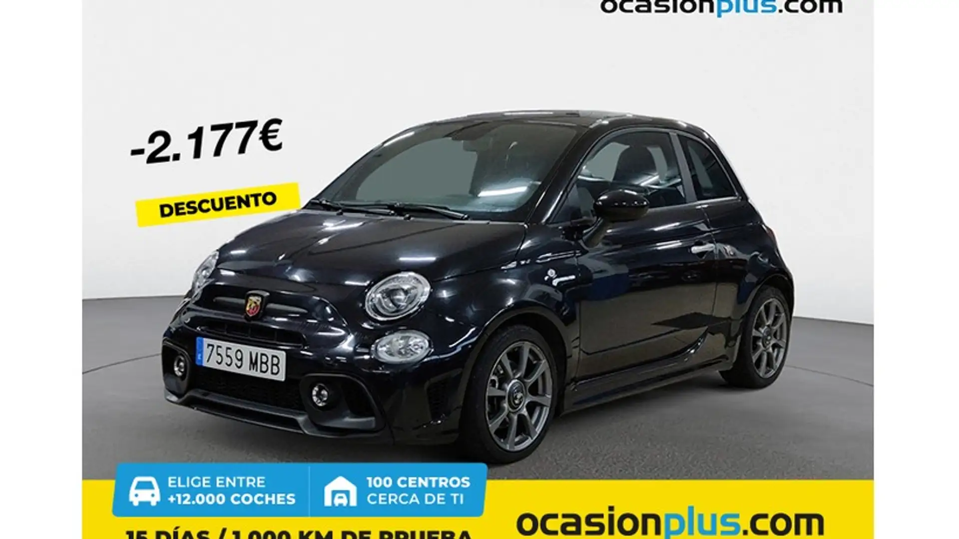 Abarth 595 1.4T JET TURISMO 160 Negro - 1