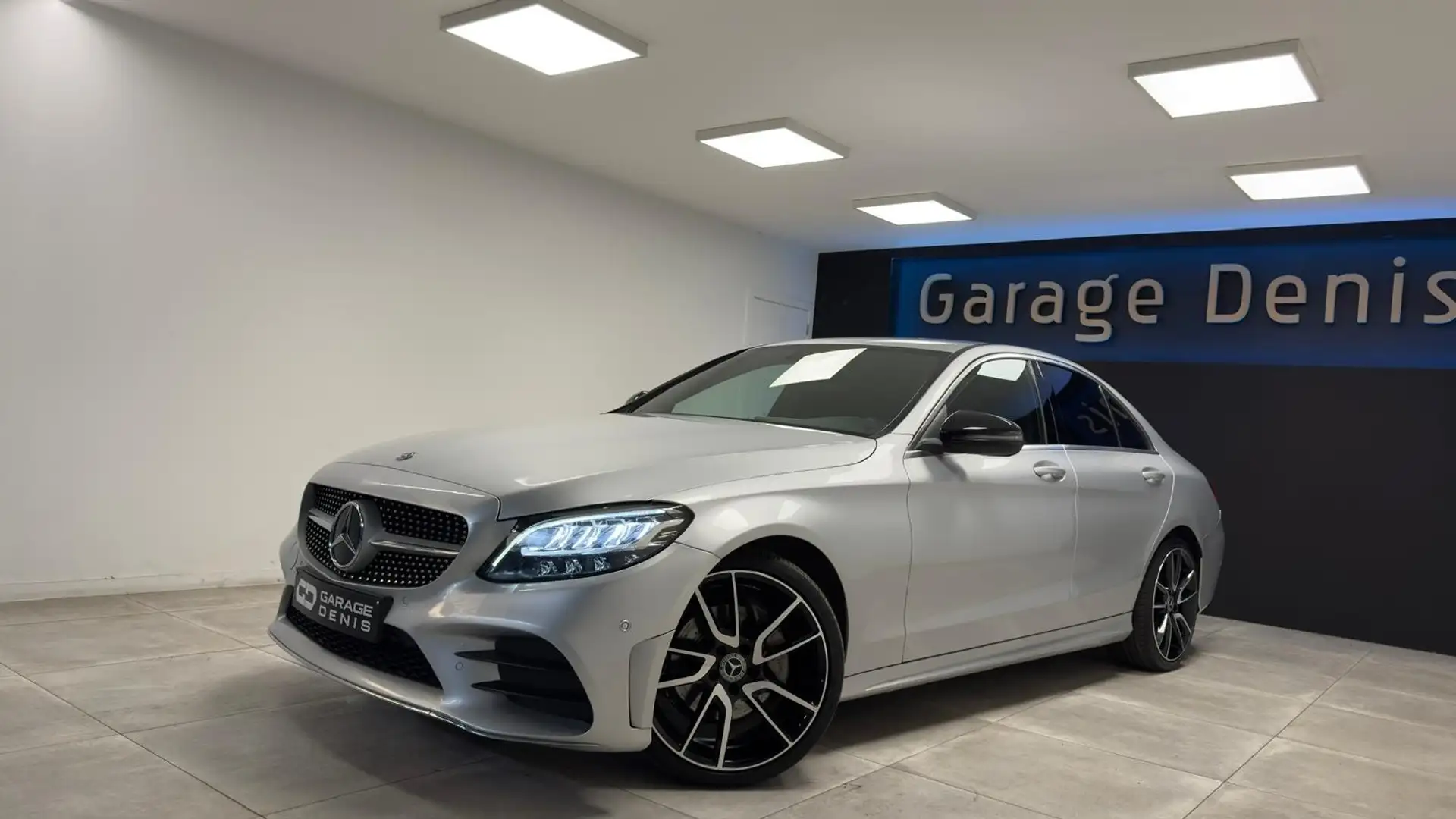 Mercedes-Benz C 180 C 180 d PACK AMG**BOITE-AUTO**GPS+CAMERA*LED* Gris - 1