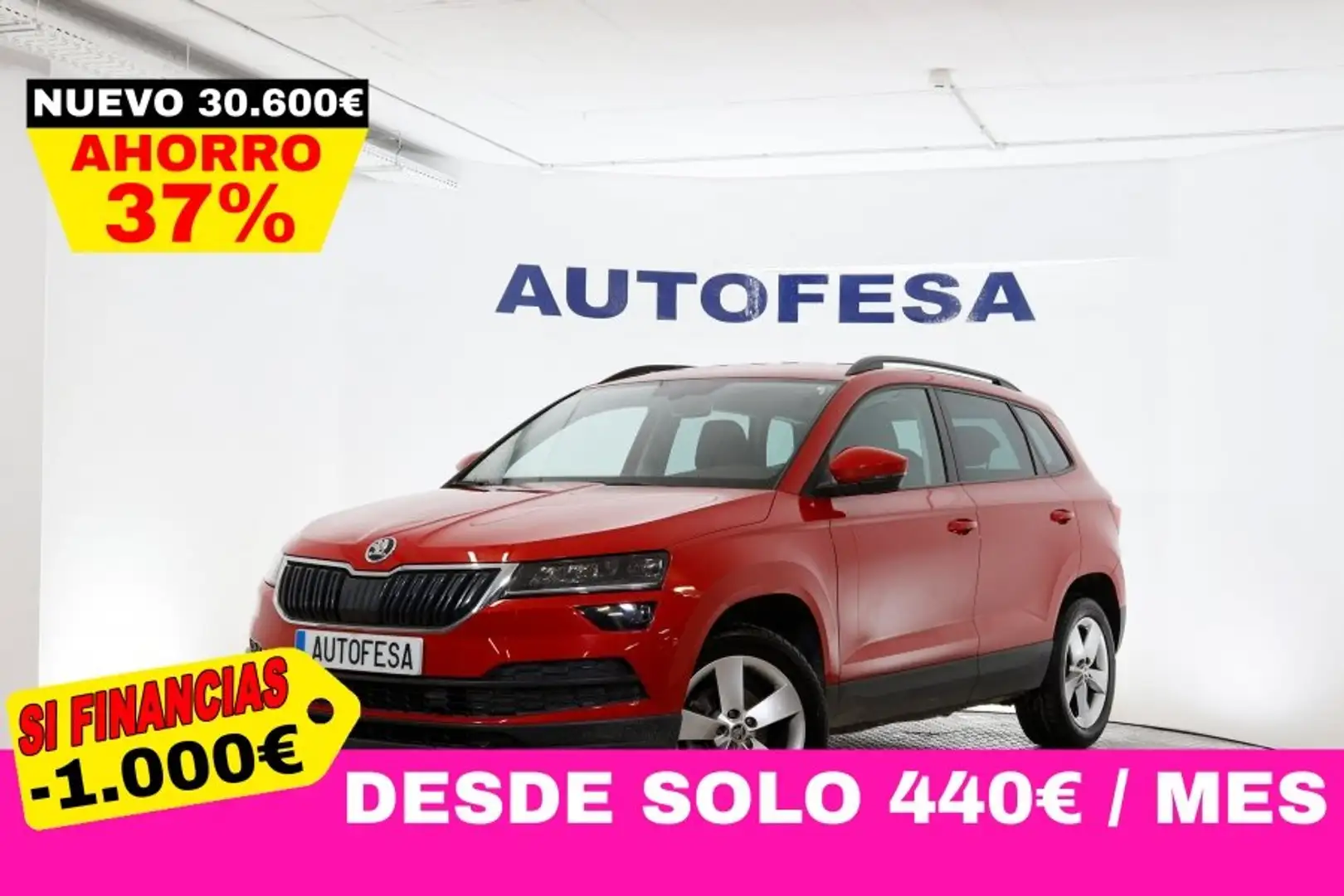 Skoda Karoq 1.5 TSI Ambition 150cv Auto 5P S/S # IVA DEDUCIBLE Rojo - 1