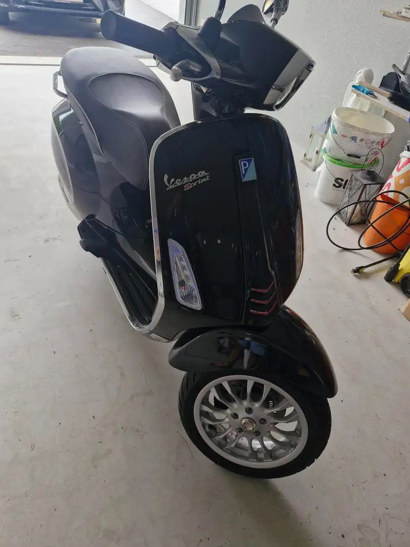 Piaggio Sprint Vepa Sprint 125 ABS Zwart - 1