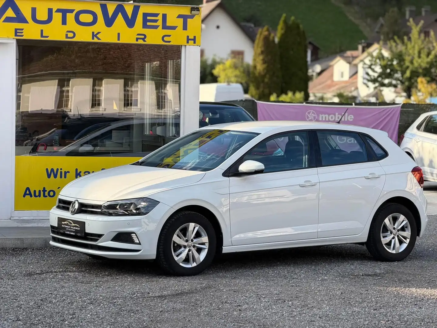 Volkswagen Polo TSI Comfortline AUTOMATIK *ERSTBESITZ *NUR 27.300 Weiß - 1