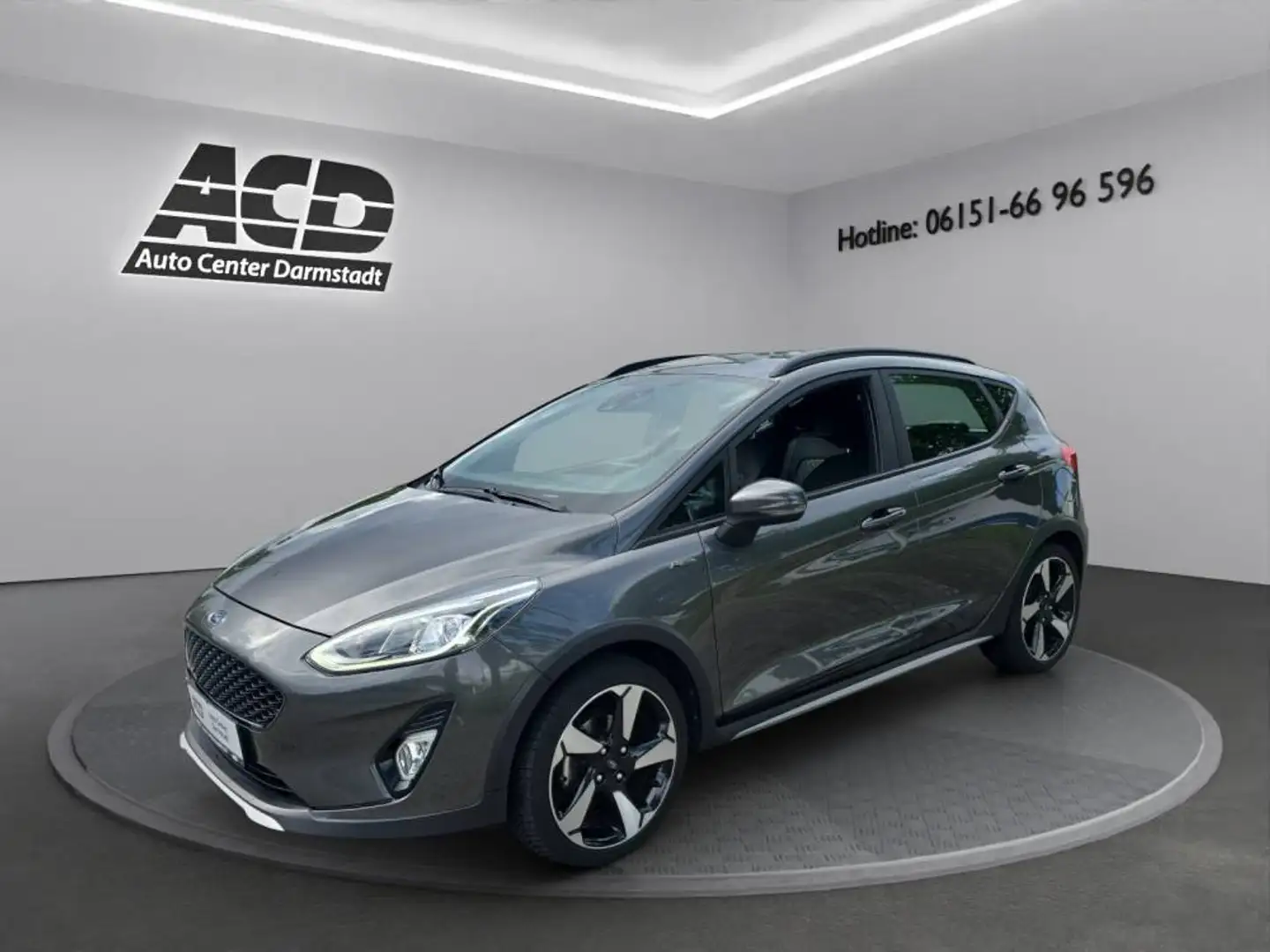 Ford Fiesta 1,0 EcoBoost S&S Active *2.HAND*NAVI*PDC*17ZOLL* Grijs - 1